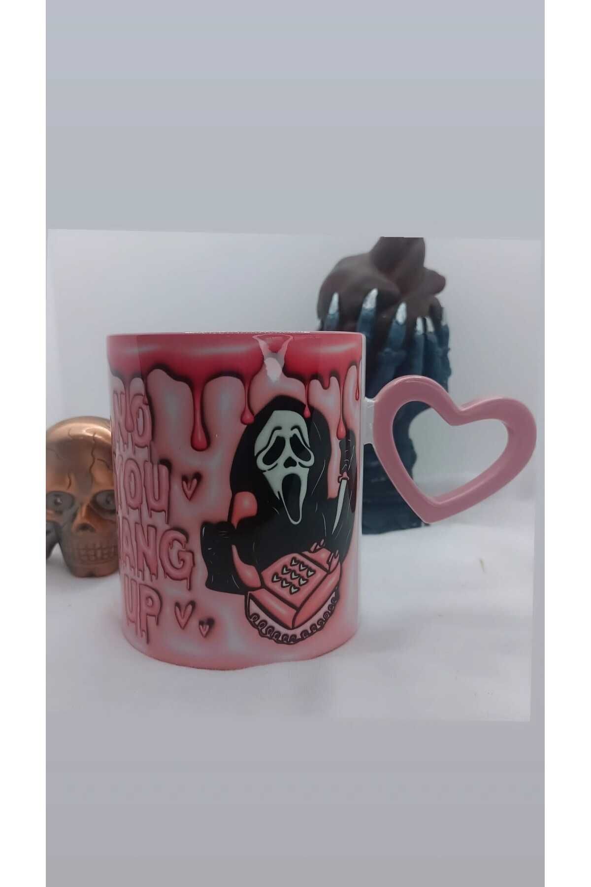 Mugs and love 3D tasarım büyük boy kupa