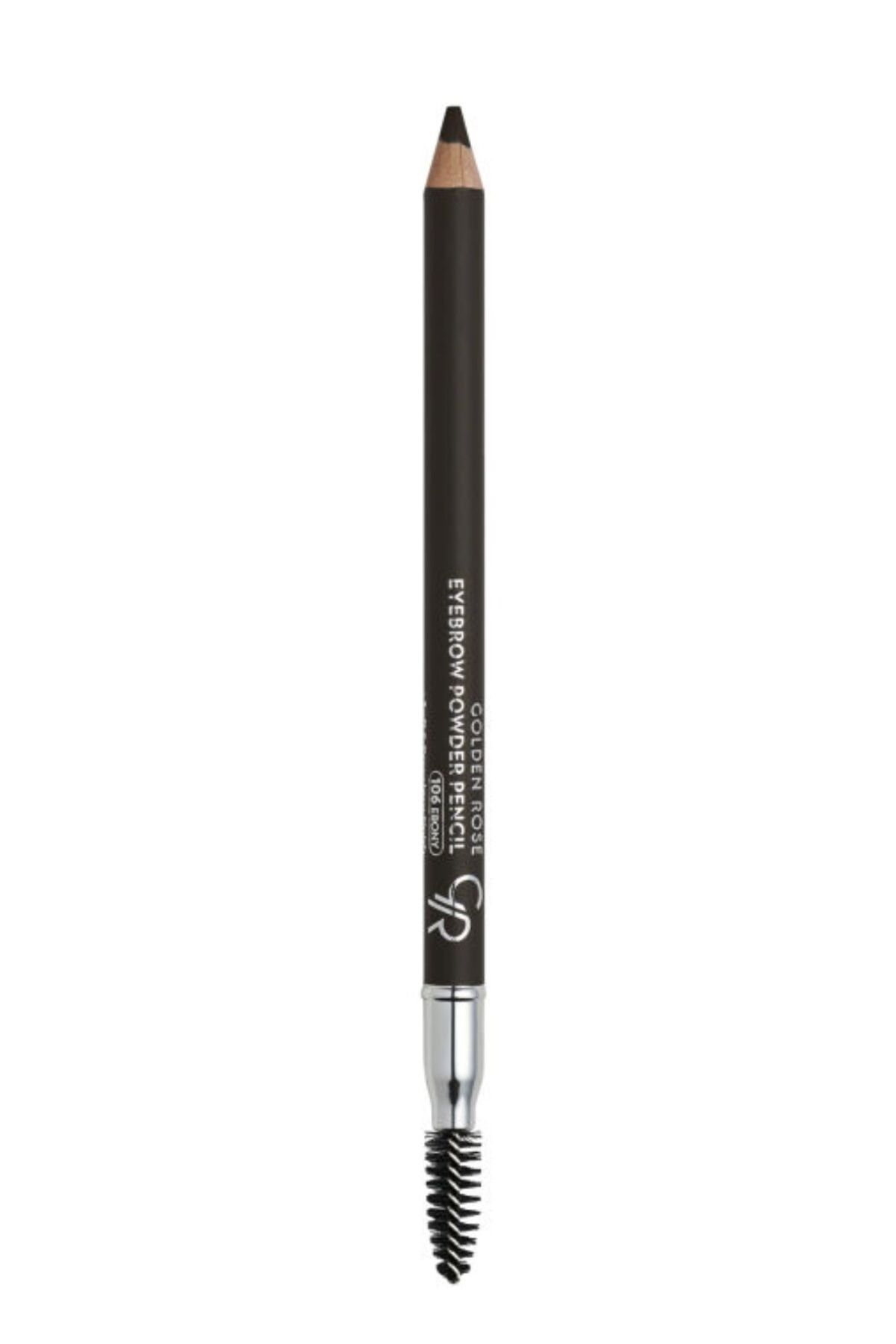 Golden Rose Eyebrow Powder Pencil - 106 Ebony - Pudralı Kaş Kalemi