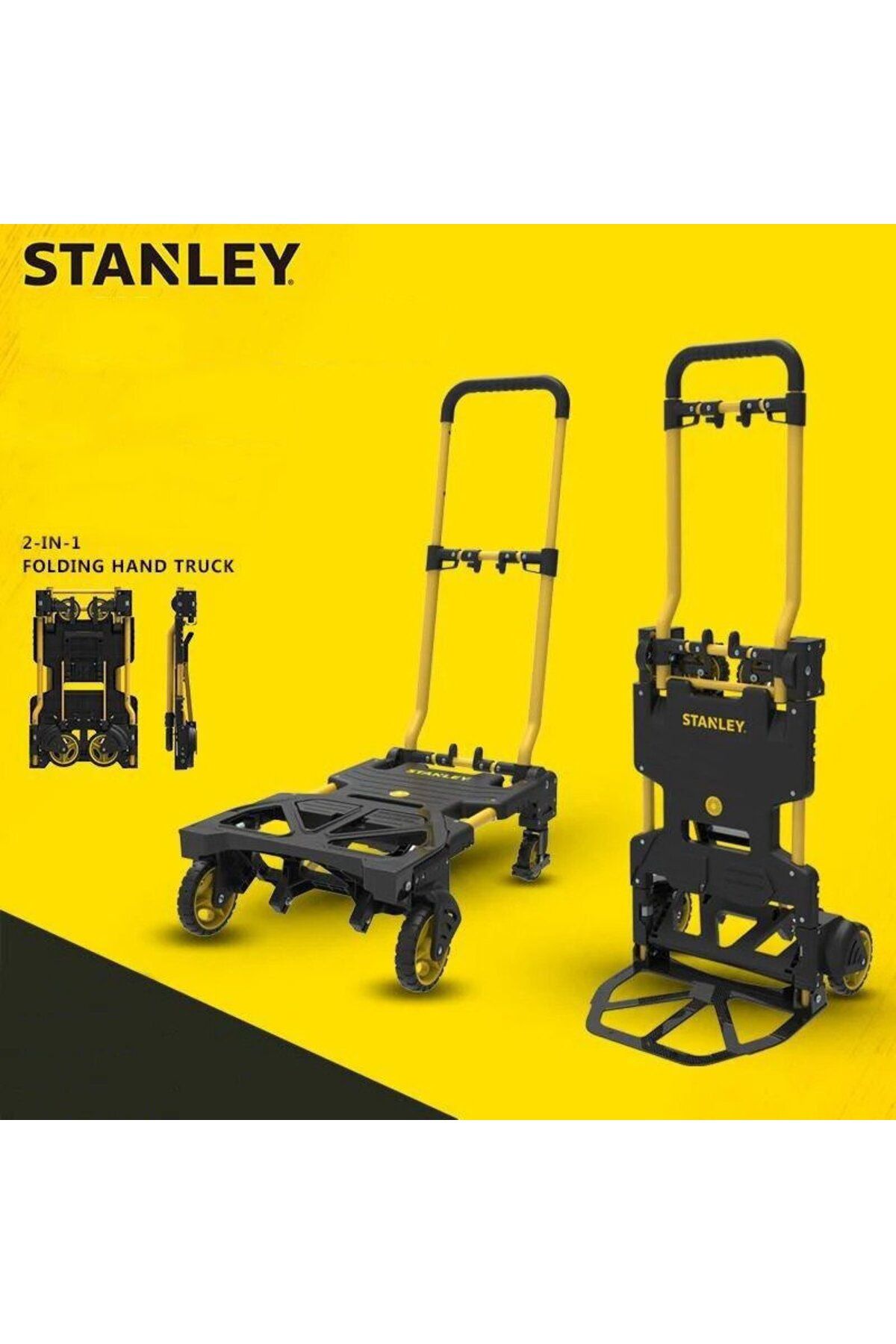 Stanley STST0585T-23 2in1 Katlanabilir El ve Taşıma Arabası
