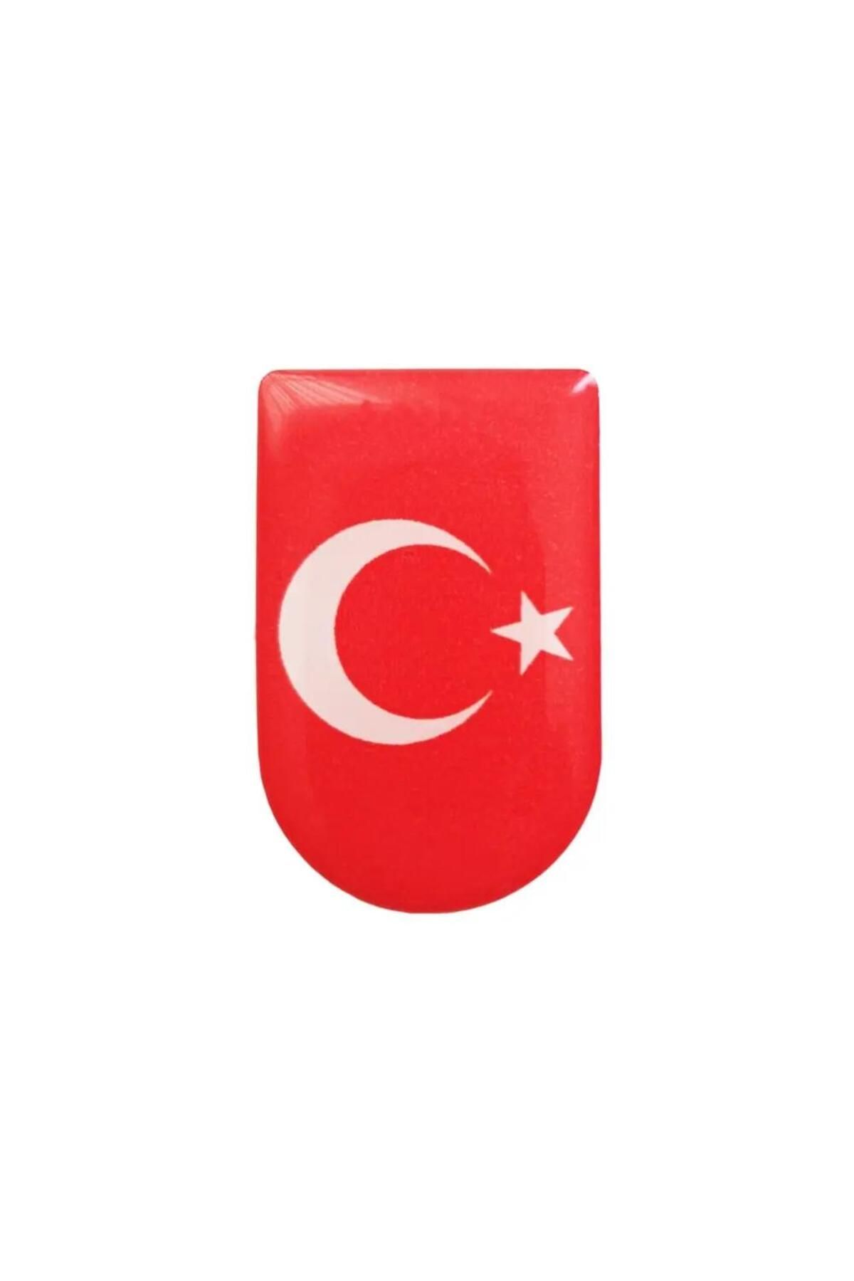 bahadırsilahcılık Türk Bayrak Şarjör Altı Sticker (8 adet )