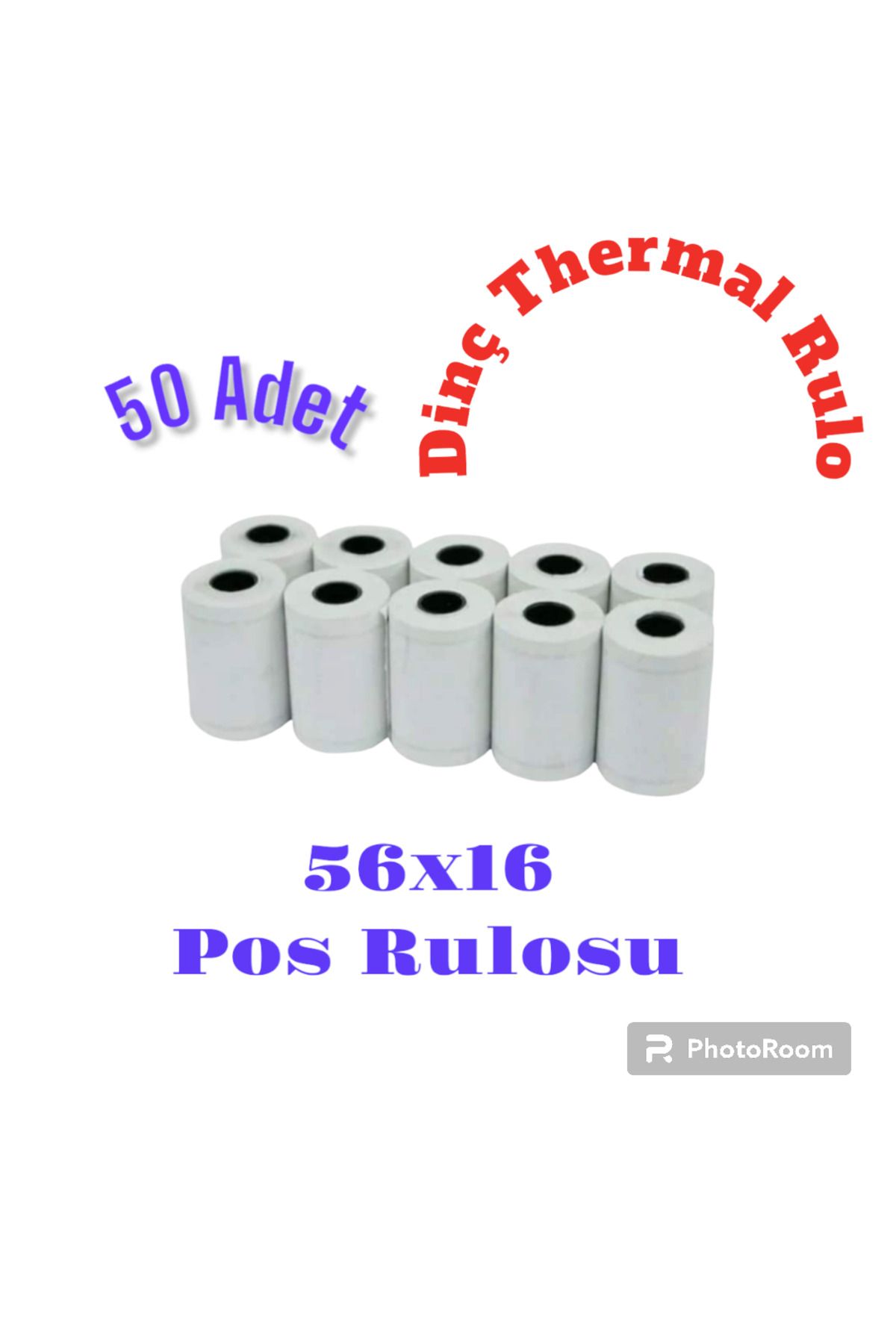 Dinç Thermal 80x40 Termal Adisyon yazıcı rulosu 50 Adet