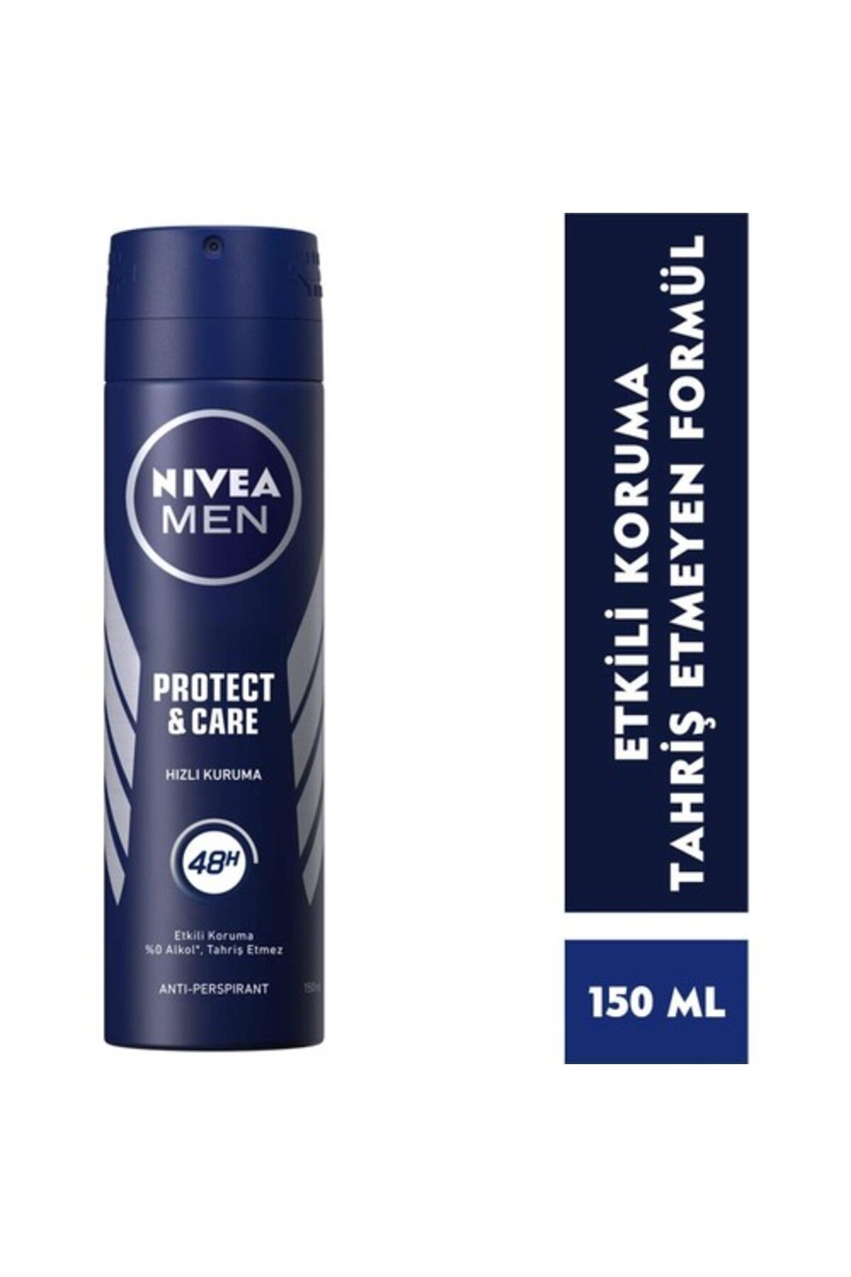 NIVEA Men Erkek Sprey Deodorant Protect&care 48 Saat Anti-perspirant Koruma 150ml