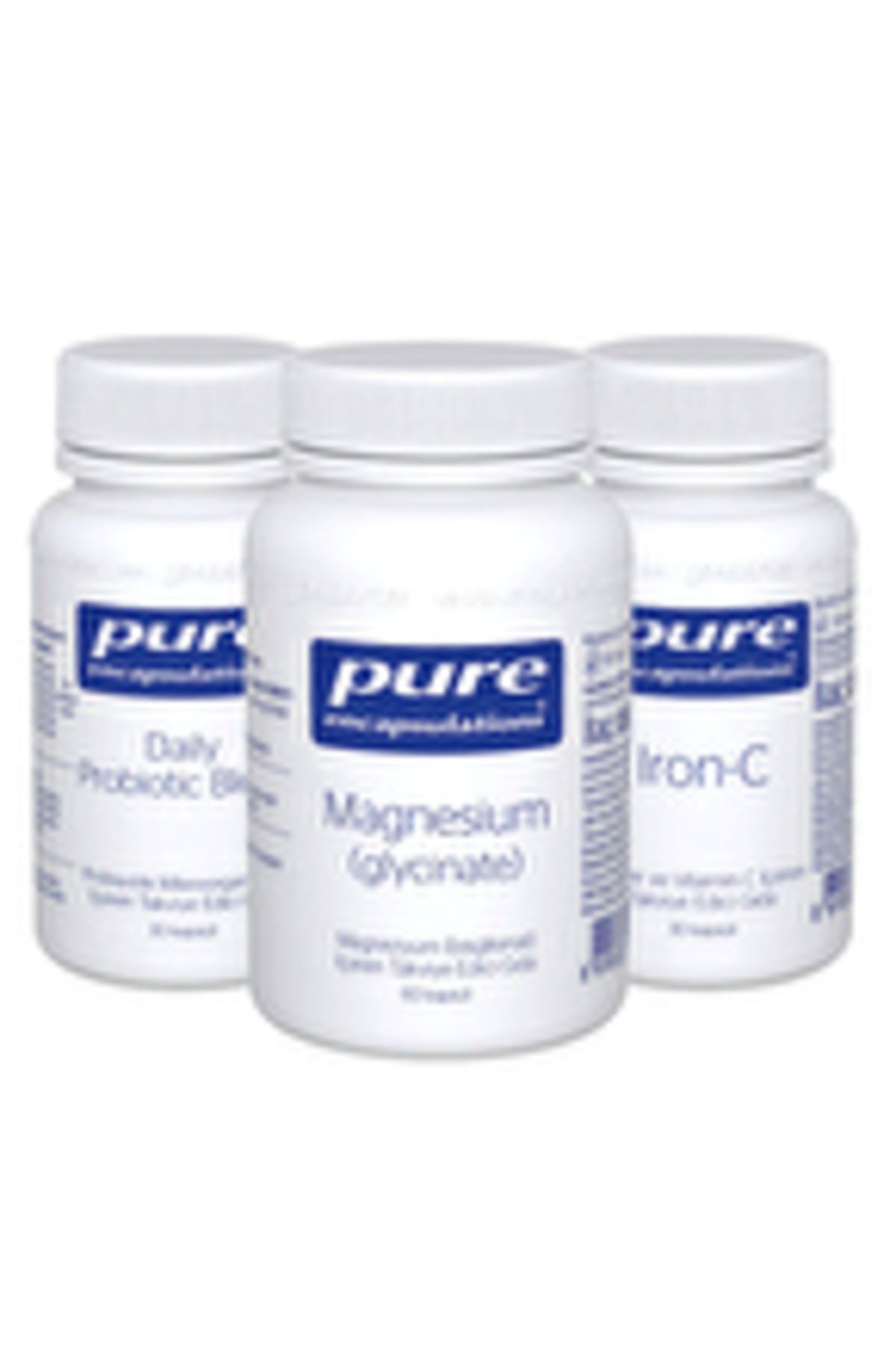 Pure Encapsulations Magnezyum + Demir + Probiyotik Seti ( 1 ADET )