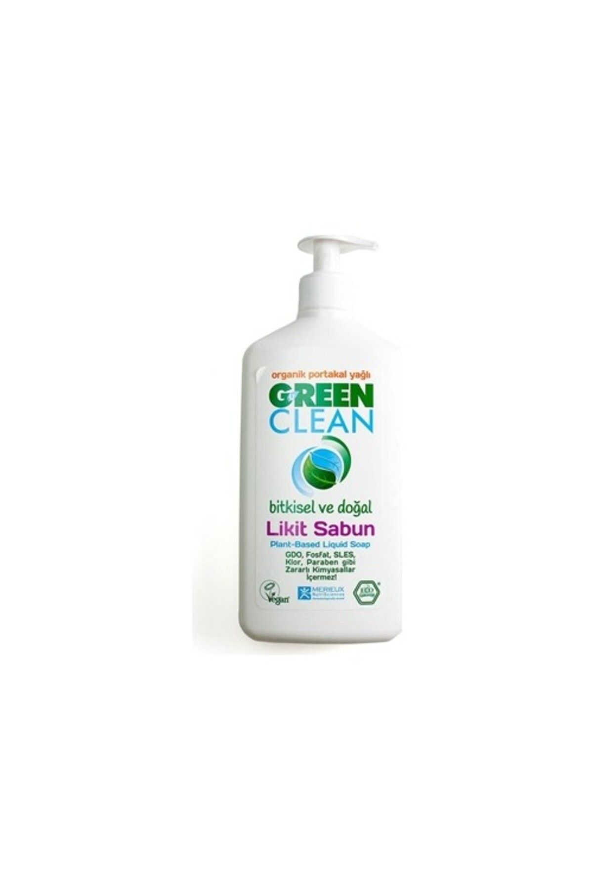 Green Clean Bitkisel Likit Sabun Portakal Yağlı 500 ml