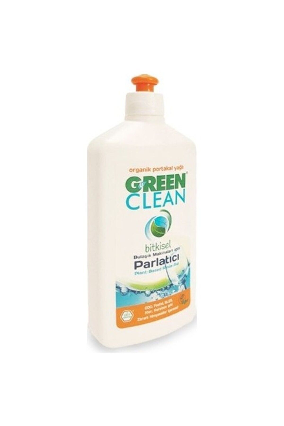 Green Clean Bitkisel Bulaşık Makinesi Parlatıcı Portakal Yağlı 500 ml
