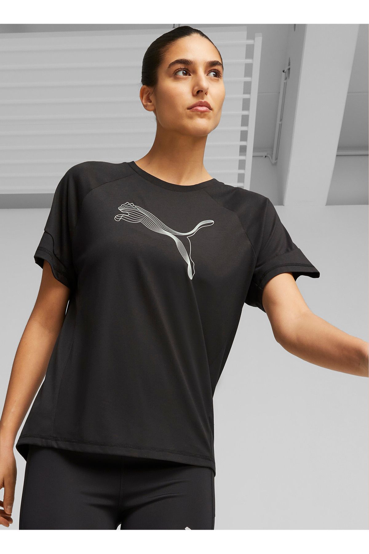 Puma T-shirt, S, Siyah