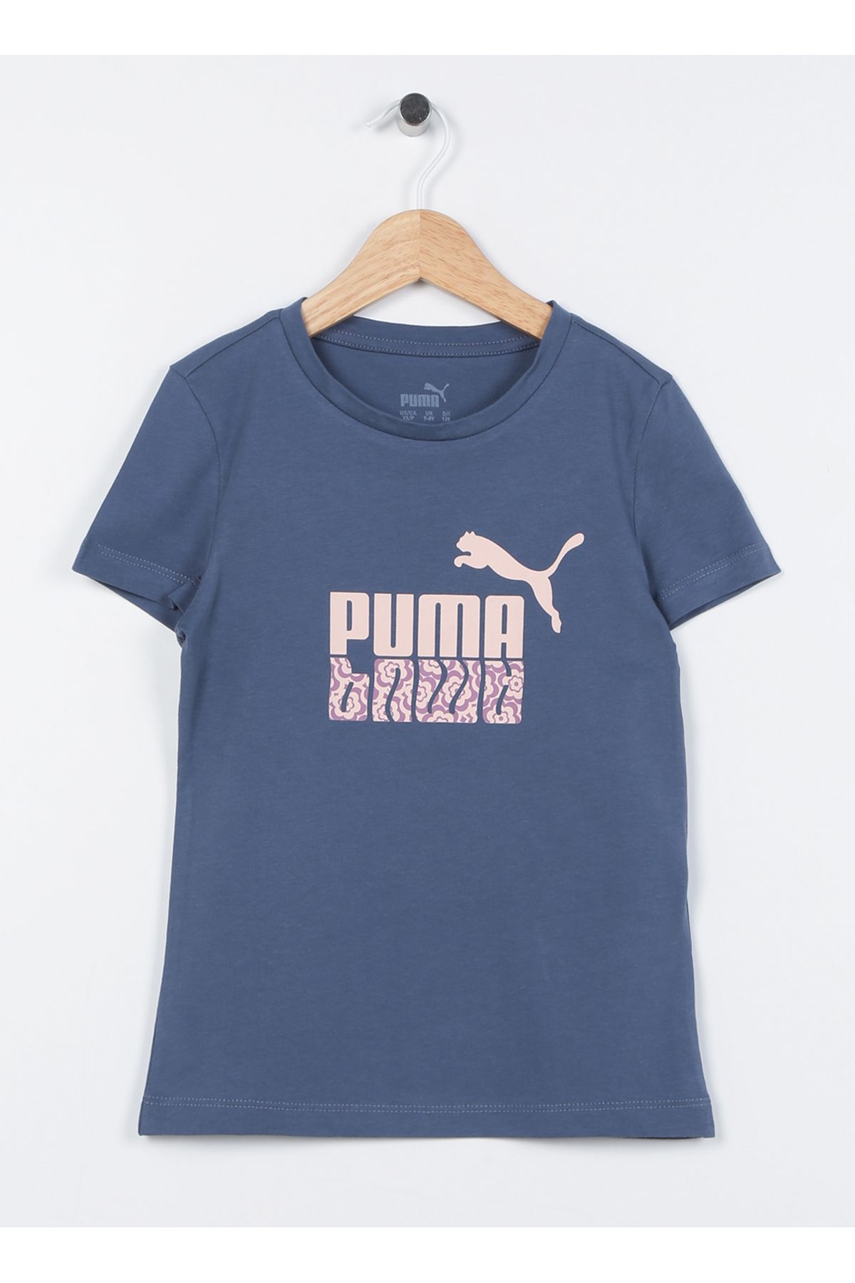 Puma Düz Lacivert Kız Çocuk T-shirt 68021301 Girl S Tee