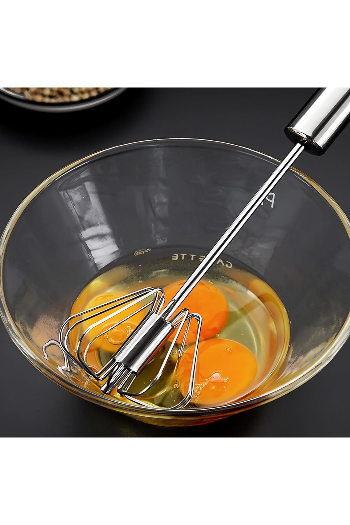 omilife Çelik Çırpıcı Yaylı Bas Çek Mutfak Çırpıcı Yumurta Çırpıcı Pratik Karıştırıcı