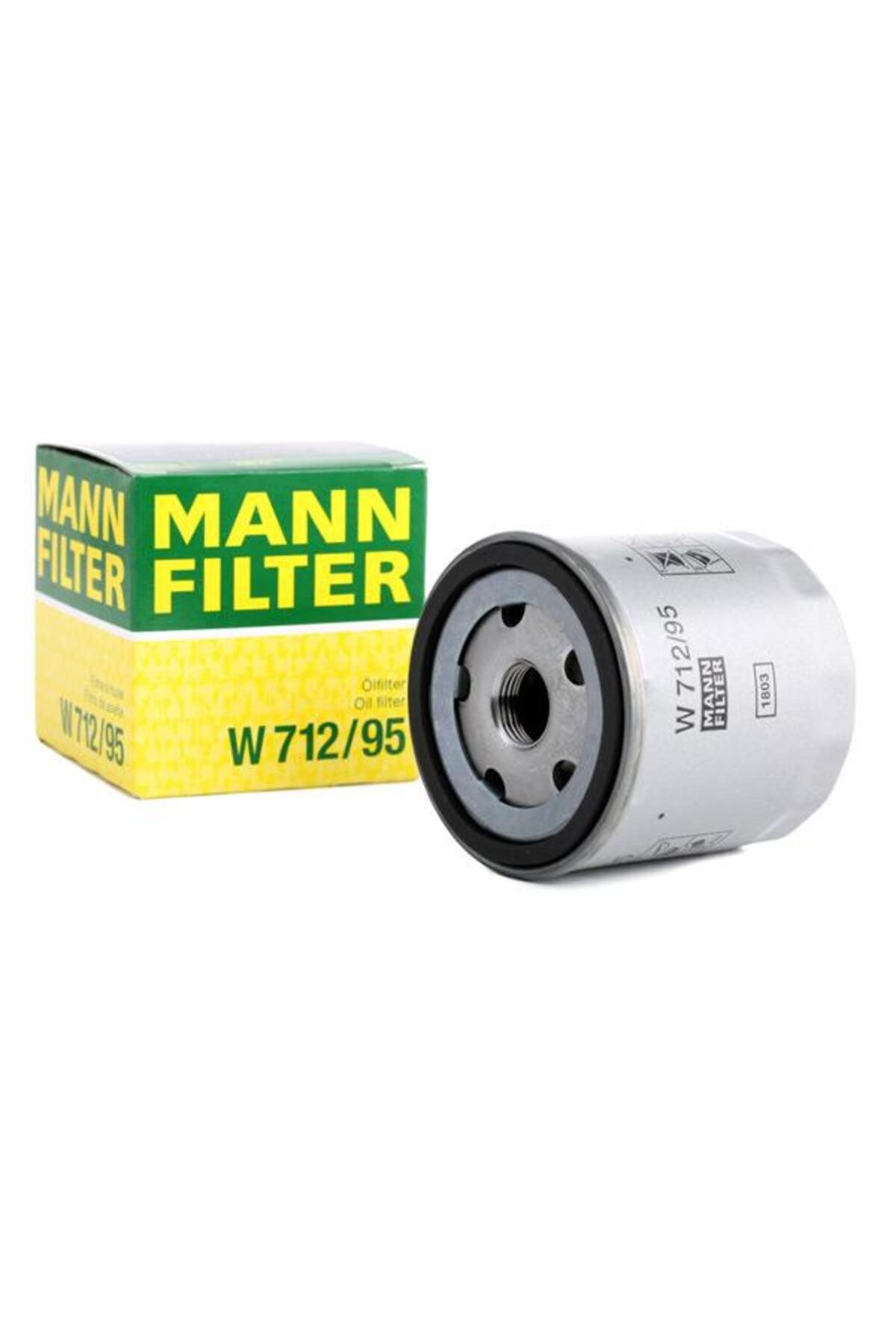 Mann Filter Volkswagen Golf 7-jetta-scirocco W712/95 Yağ Filtresi
