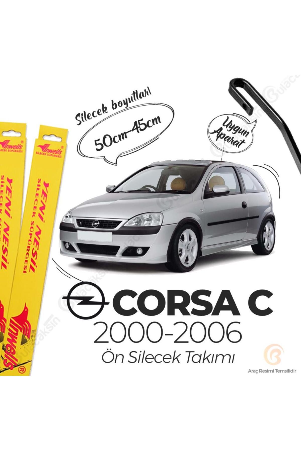 Inwells Opel Corsa C Muz Silecek Takımı (2000-2006)