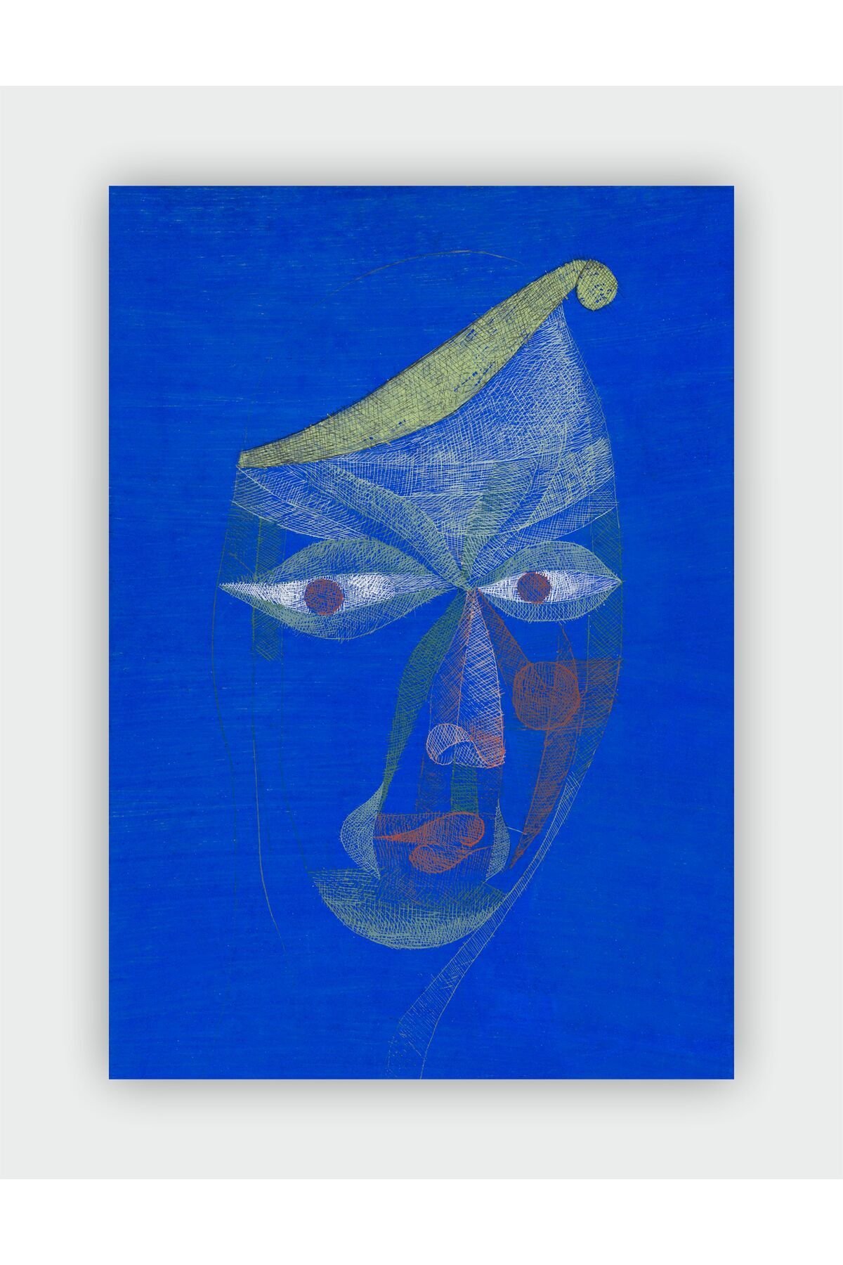 fırsatlar diyarı Portrait Of An Oriental Paul Klee Duvar Posteri - Kalın Kağıt - Çerçevesiz