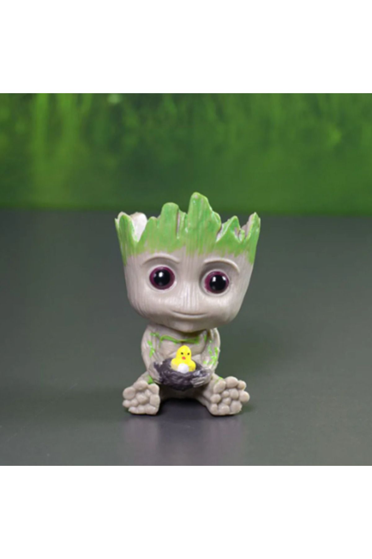 SPEEDYGO Küçük Guardians Galaxy Groot sevimli ağaç saksı kalem Pot şekil Model oyuncaklar