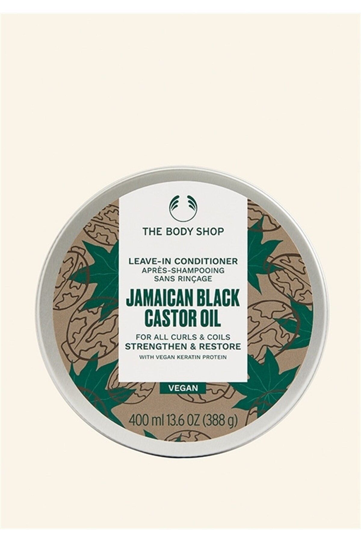 THE BODY SHOP Jamaican Black Castor Oil Durulanmayan Saç Kremi 400 ml