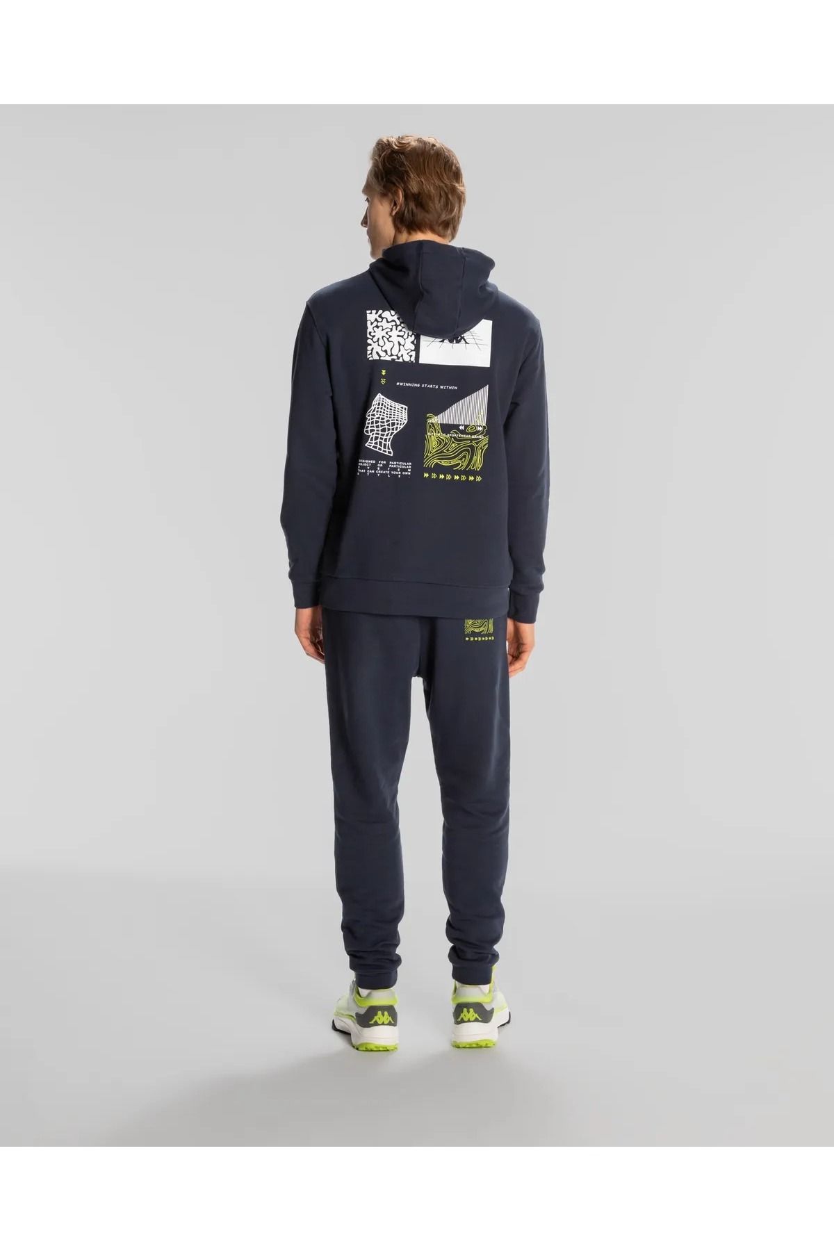 Kappa AUTHENTIC SPACETIME HOODIE 371U1CW