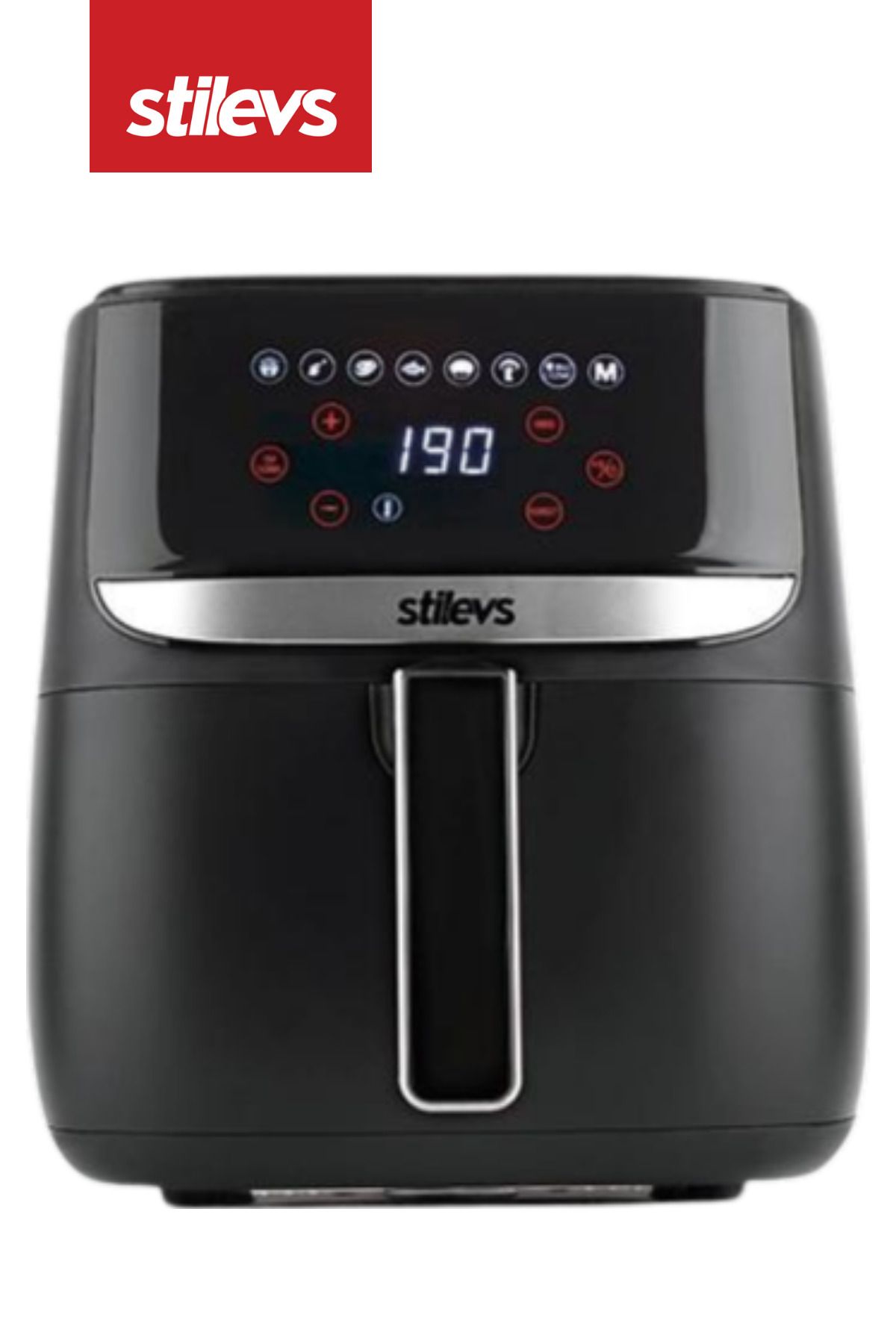 Stilevs Airtron AF-700 Airfryer Sıcak Hava Fritözü Siyah & Gümüş SGH25671