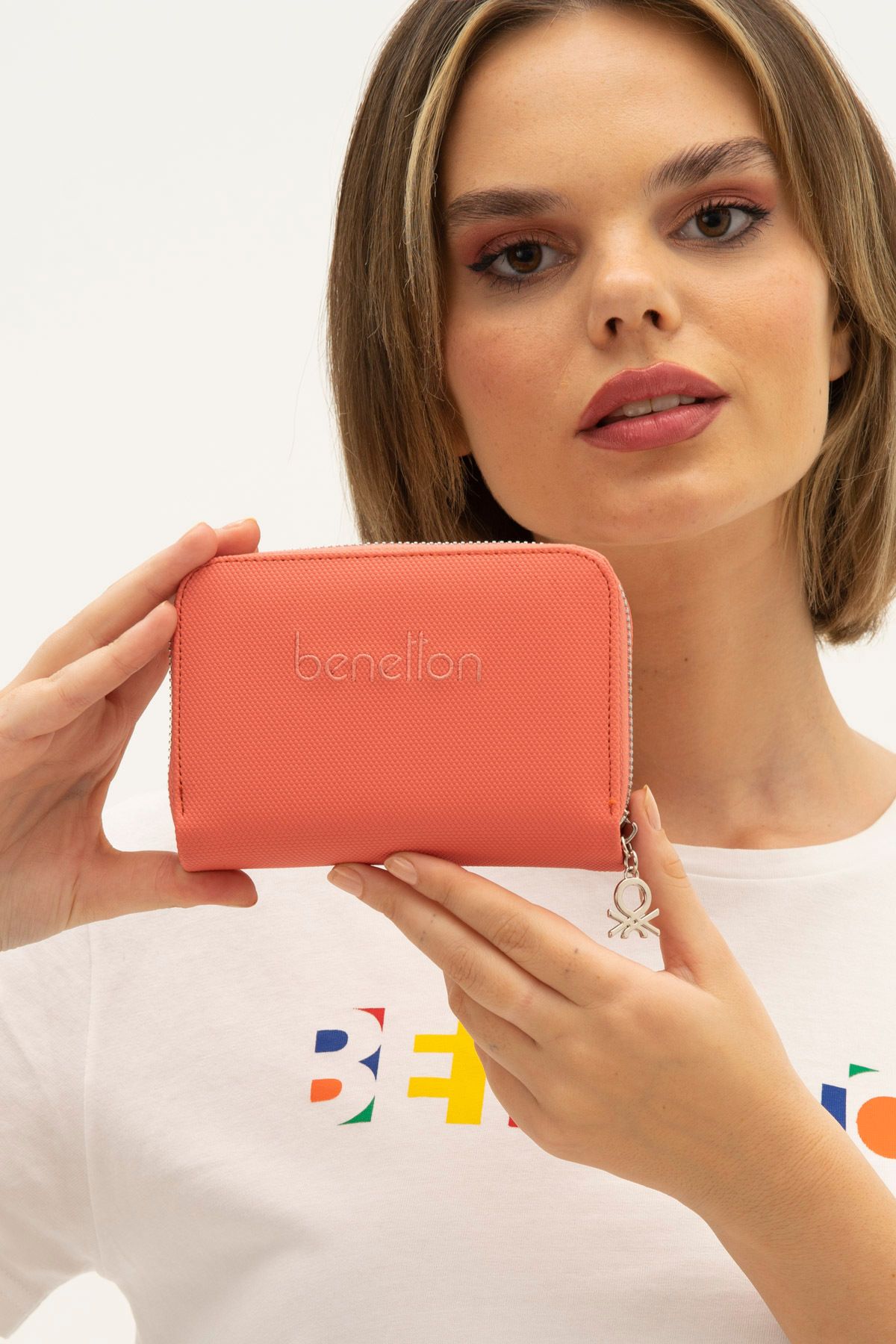 United Colors of Benetton BENETTON KADIN CÜZDAN MERCAN BNT1303