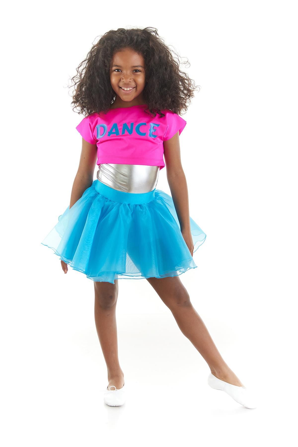 Tameris Kostüm Kız Çocuk Dance Hip Hop Dans Kostümü - 23 Nisan Kıyafetleri