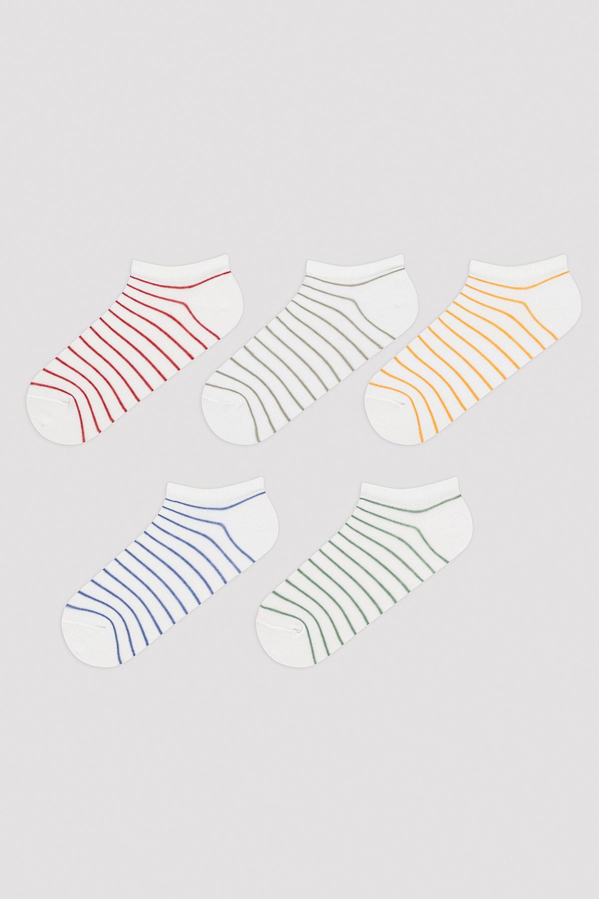 Penti Colored Line 5li Patik Çorap