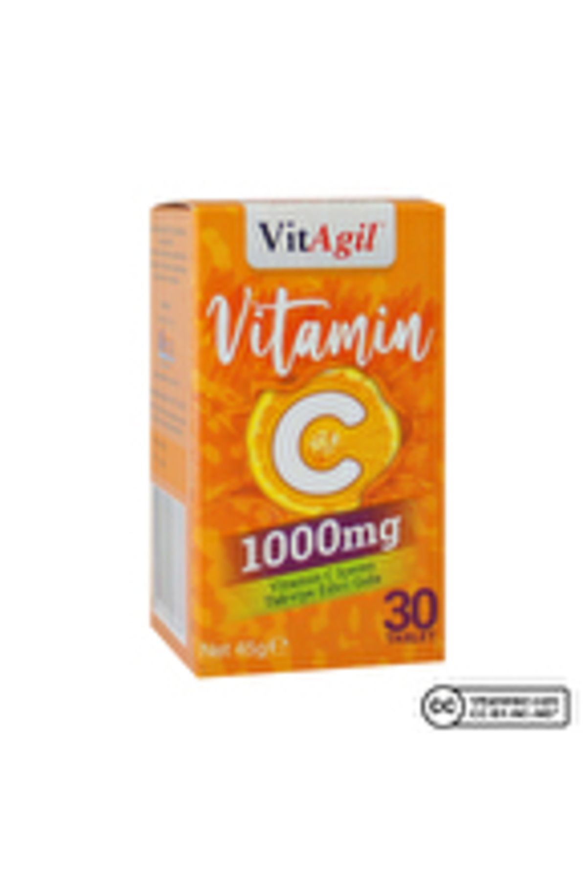 Allergo VitAgil Vitamin C 1000 Mg 30 Tablet ( 1 ADET )