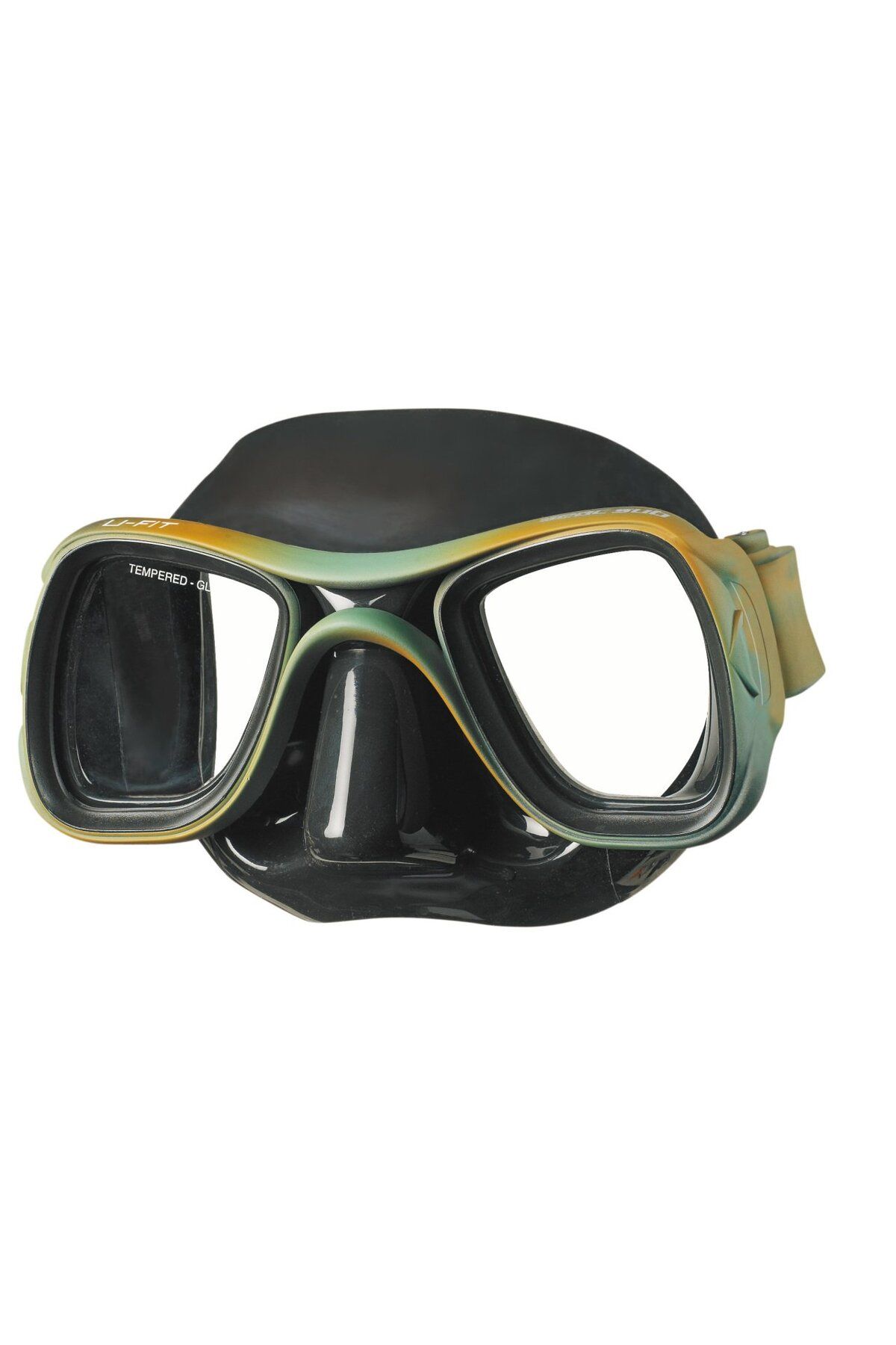 Seac Sub Maske U-fıt (SIYAH SLK./COMBAT CERCEVE)