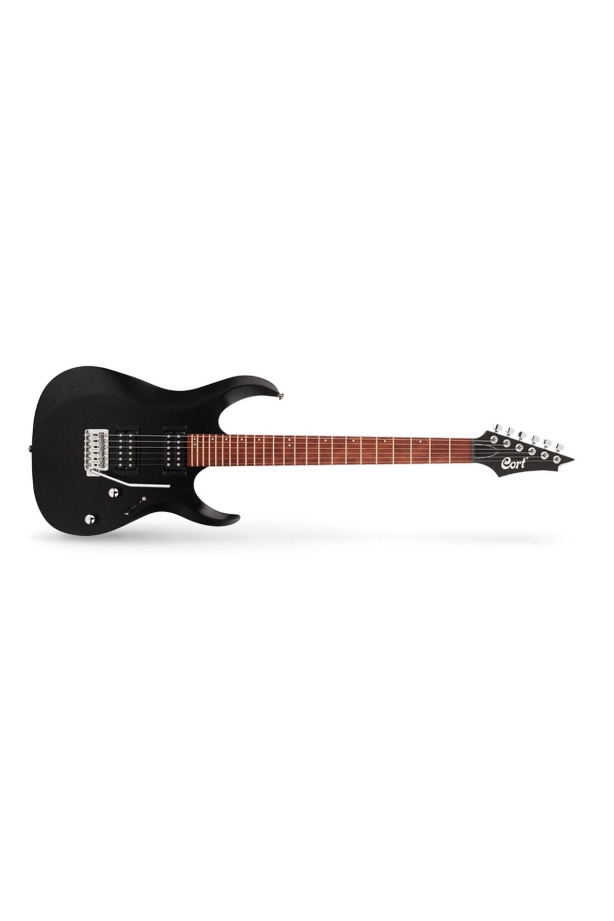 Cort X100 Opbk Elektro Gitar , Open Pore Black , (H-H) X Series X100 Electric Guitar, Open Pore