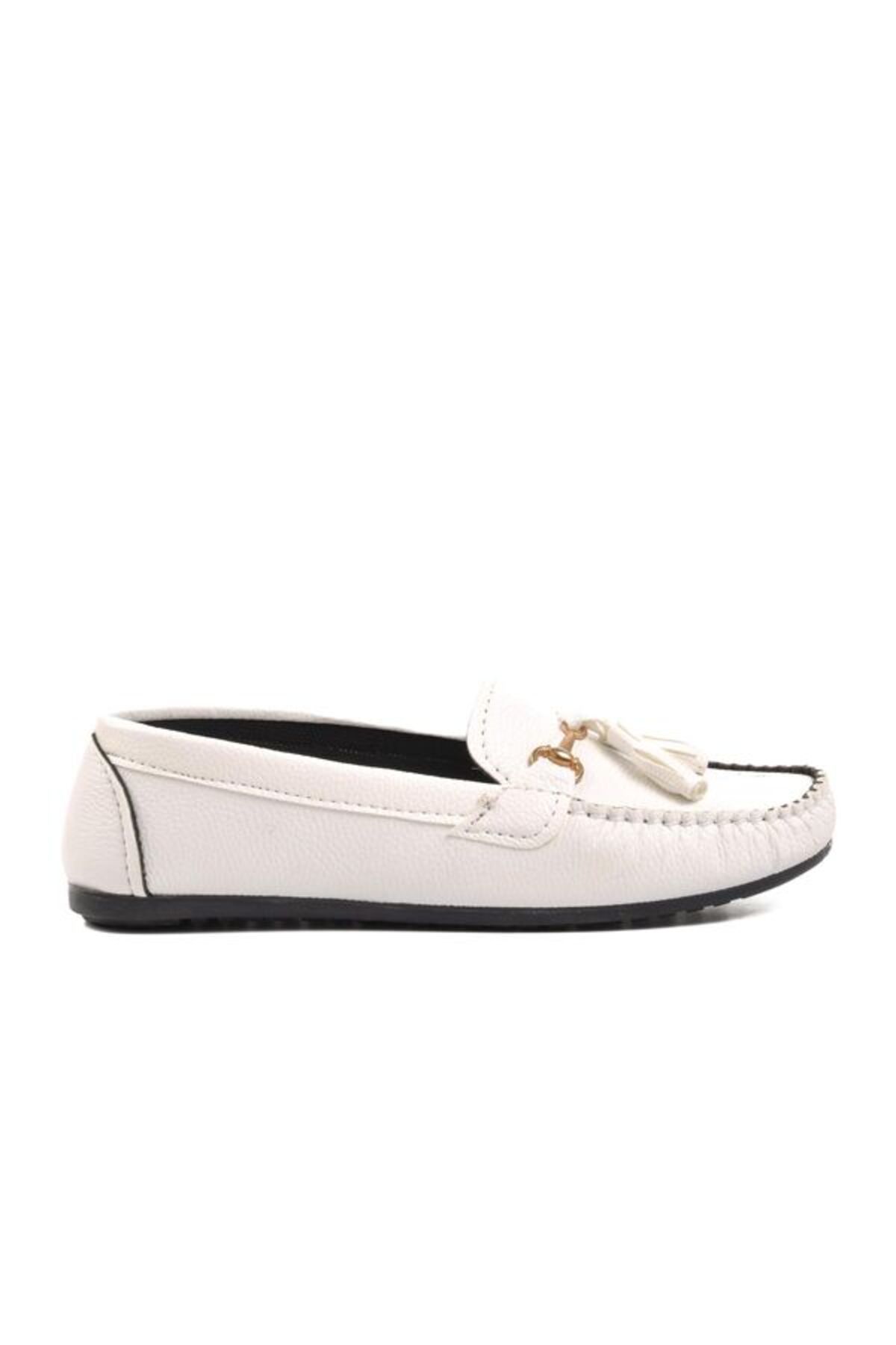 Bayramoğlu Beyaz Kadın Günlük Ayakkabı