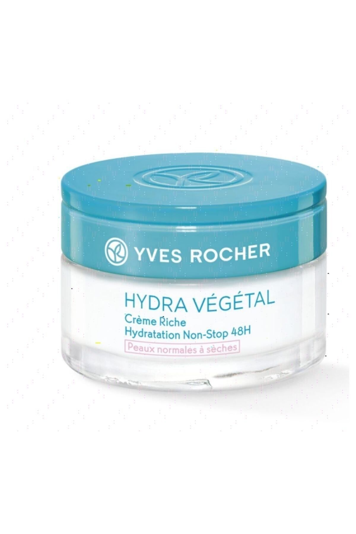 Yves Rocher 48 Saat Derinlemesine Nemlendiren Yoğun Krem - Hydra Vegetal - 50 ml
