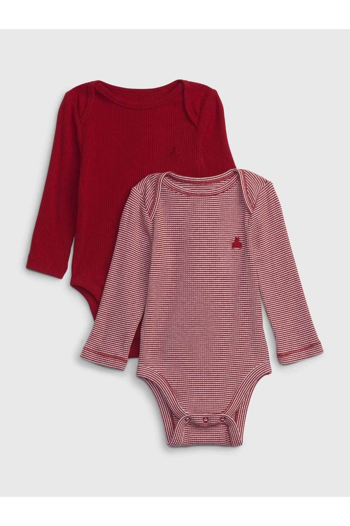 GAP Erkek Bebek Kırmızı First Favorites Tiny 2'li Bodysuit