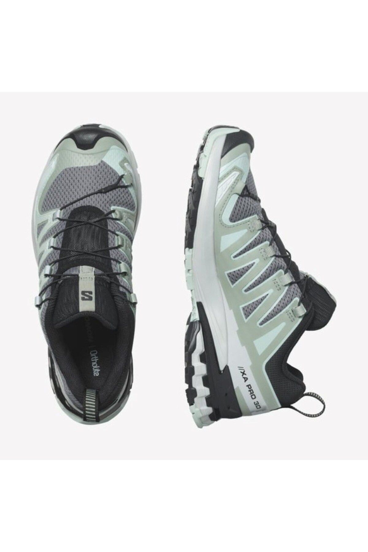 Salomon Xa Pro 3d V9 W Gull/white/bleached Aqua Kadın Koşu/fıtness Ayakkabı L47118900