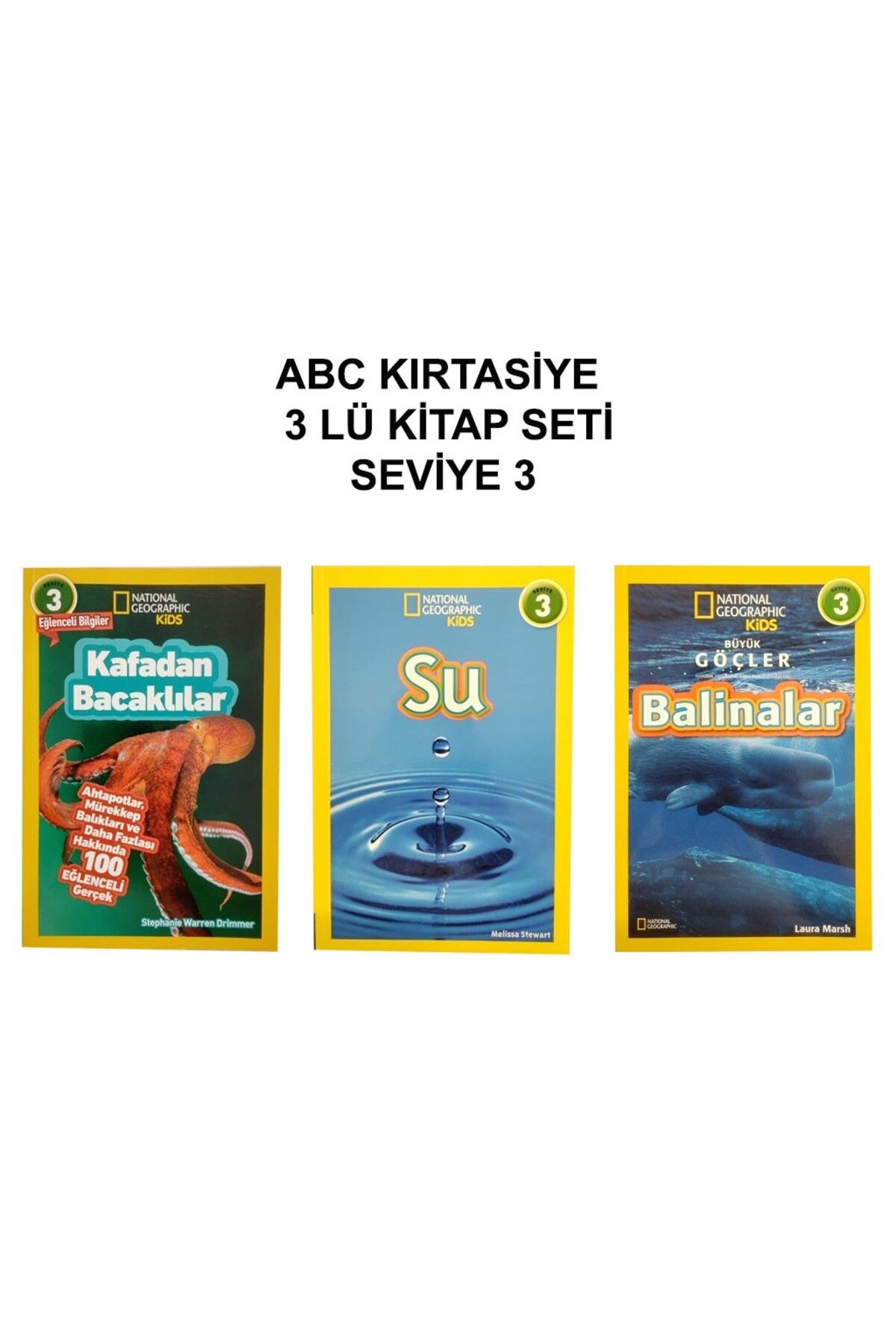 ABC Kırtasiye 3 lü Kitap Seti Seviye 3