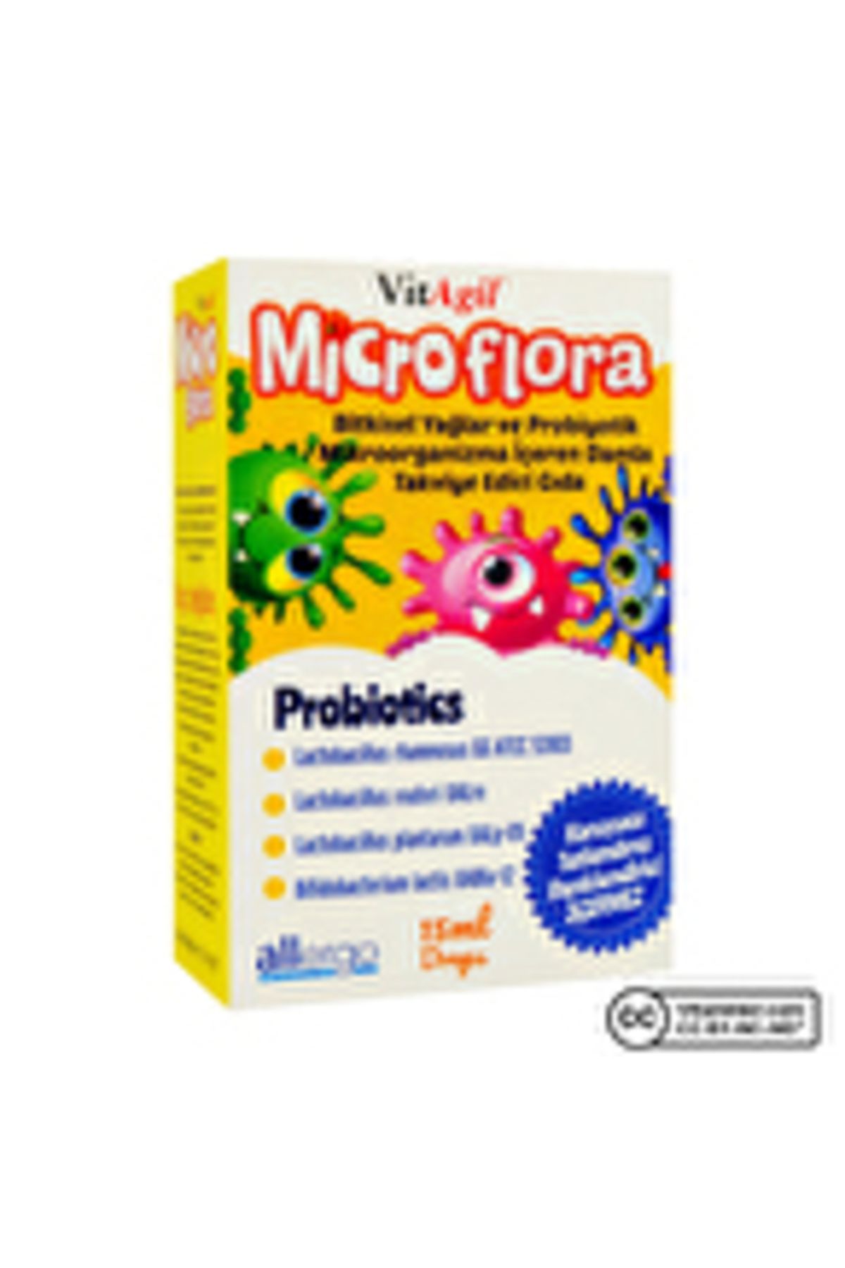 Allergo VitAgil Microflora Probiyotik Damla 15 mL ( 1 ADET )