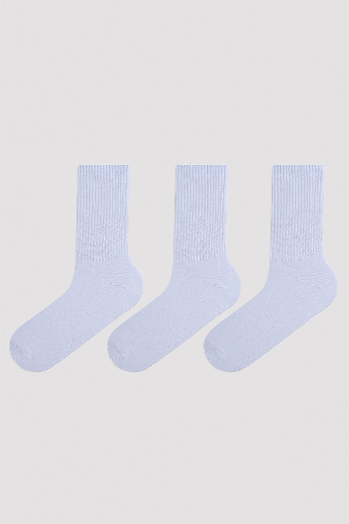 Penti Erkek Tenis Beyaz 3lü Soket Çorap
