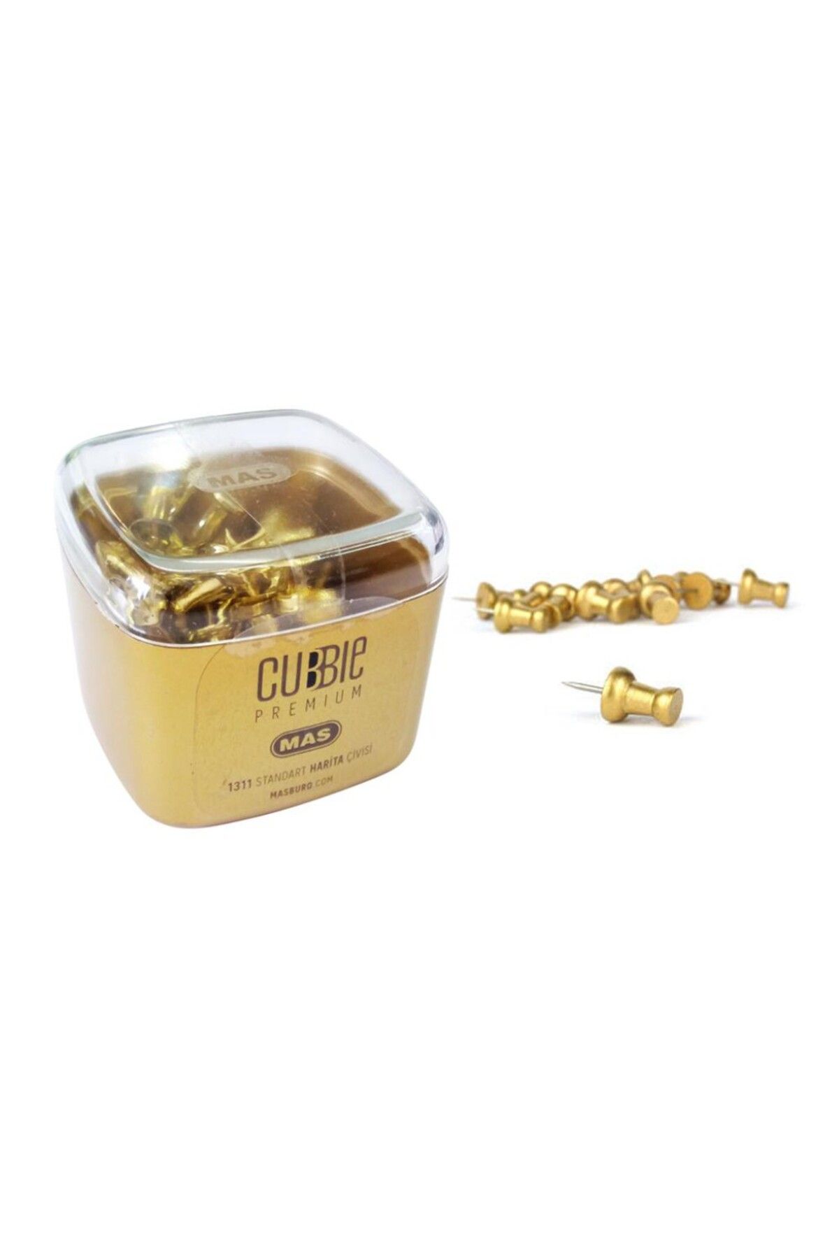 Mas Cubbie Premium Standart Harita Çivisi-gold