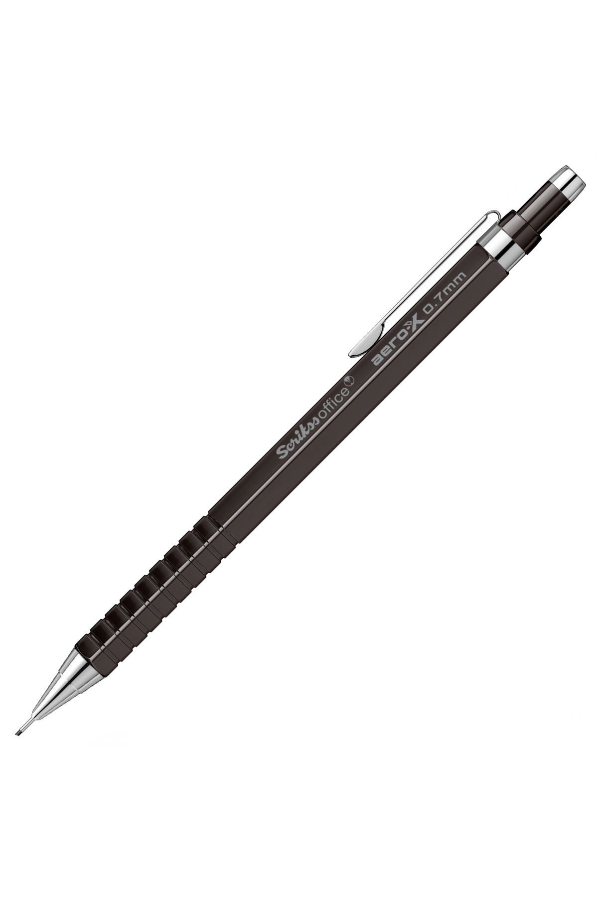 Scrikss Aero-X Mekanik Kurşun Kalem 0.7mm Siyah