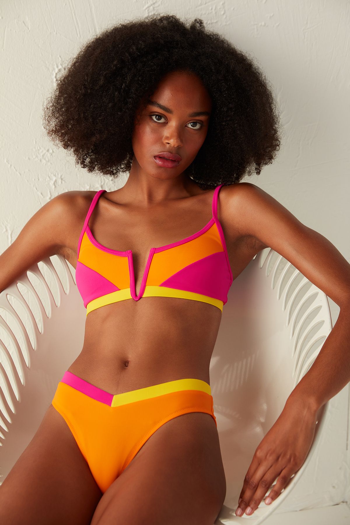 Penti Çok Renkli Santos V Kesim Bikini Altı