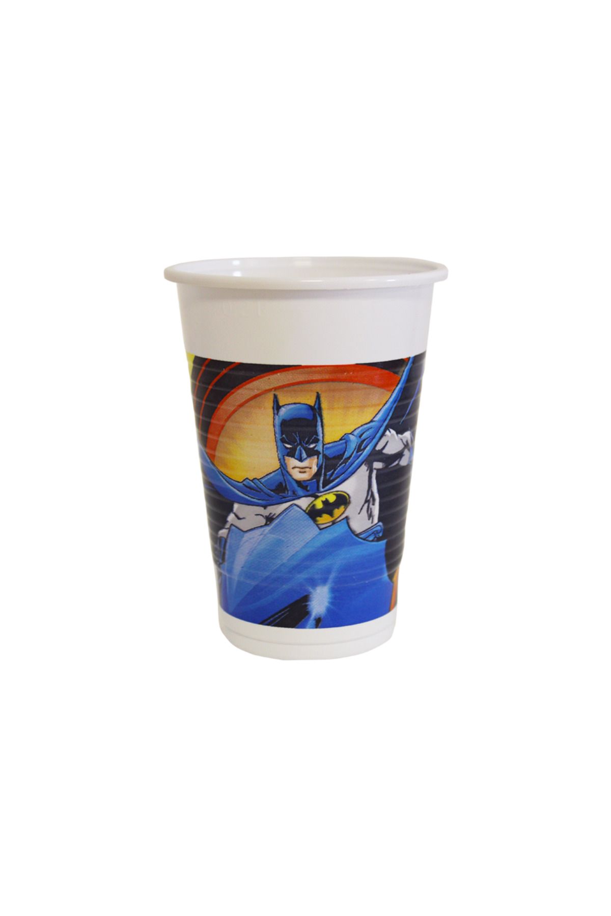 Parti Adresi Batman Temalı Bardak Doğum Günü Plastik Parti Bardağı 8'li