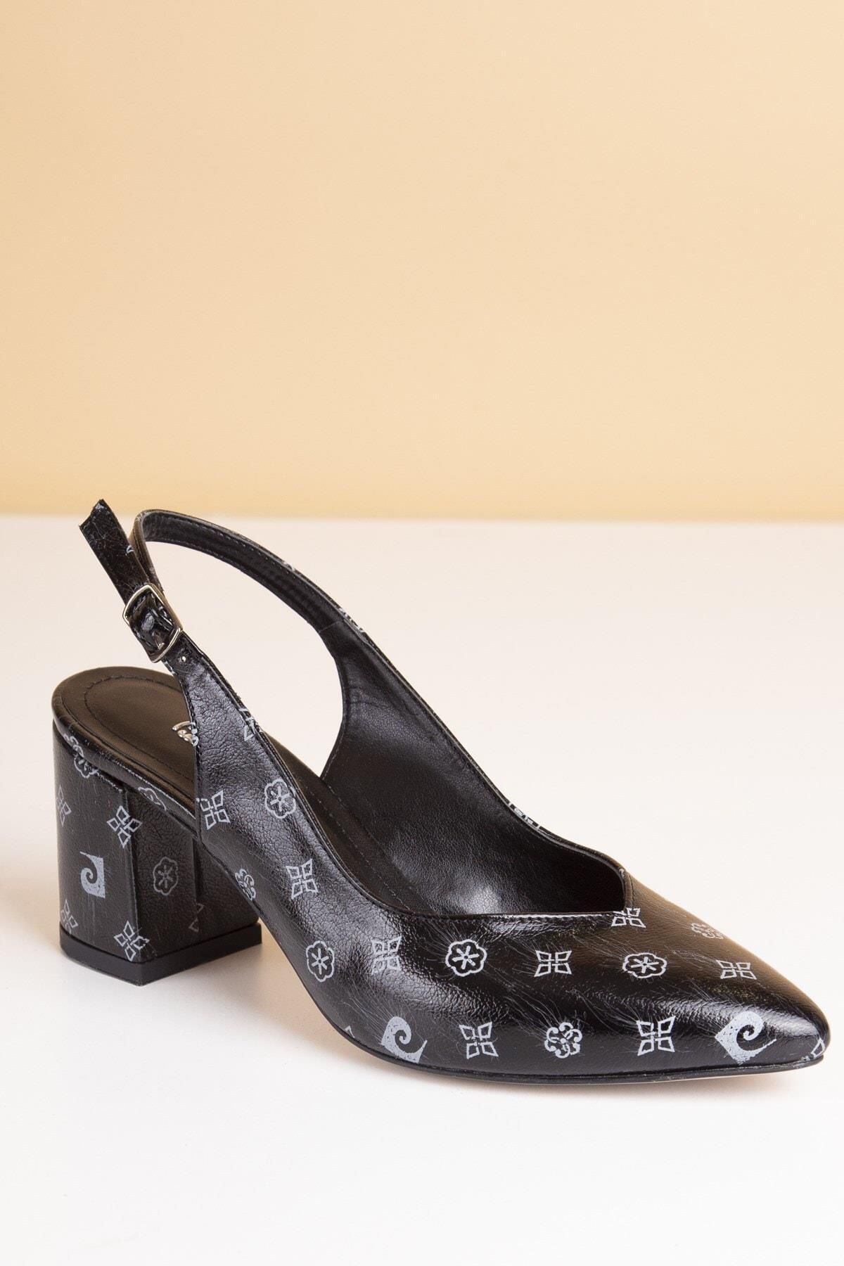 Pierre Cardin Pc-50173 Siyah-gri Kadın Ayakkabı