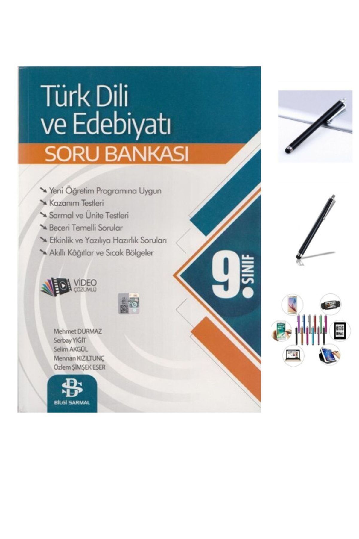 Bilgi Sarmal Yayınları Güncel 9. Sınıf Türk Dili Ve Edebiyatı Video Çözümlü Soru Bankası +dokunmatik Kalem