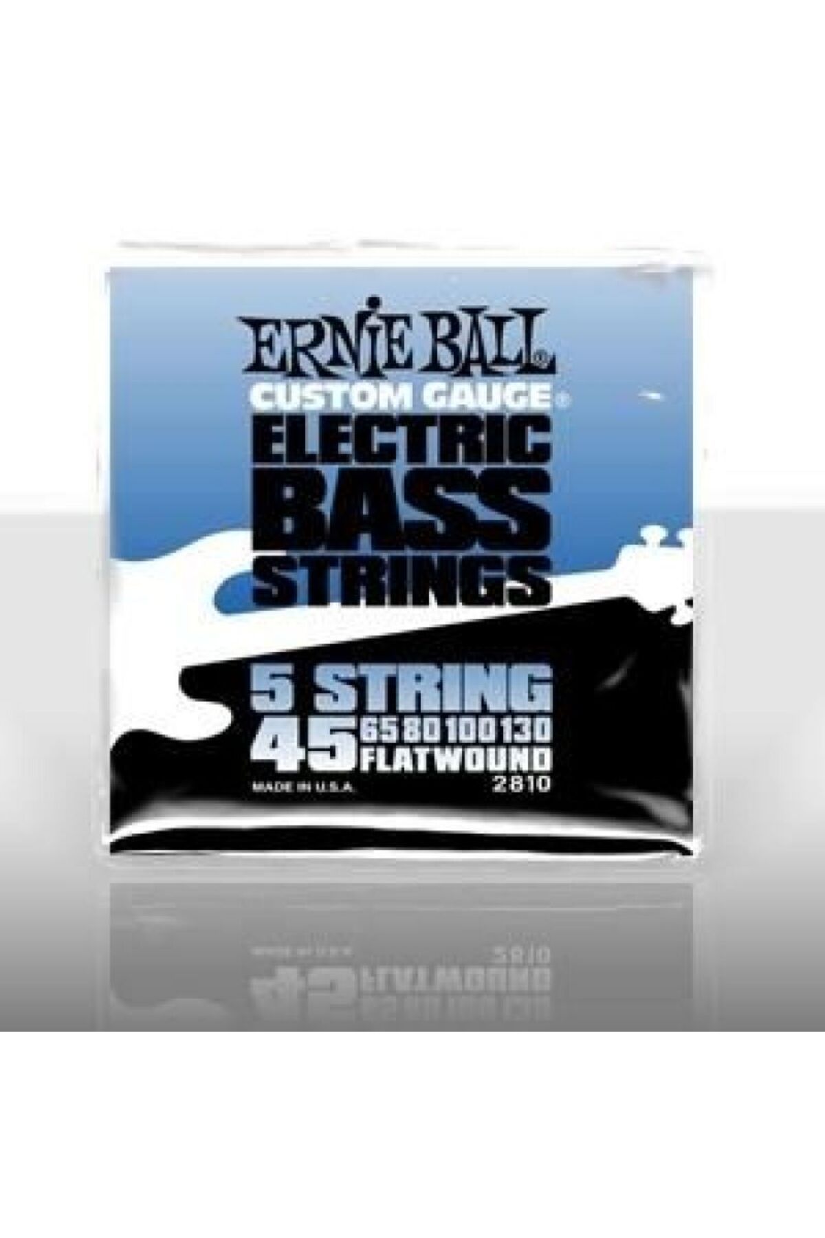 Ernie Ball P02810 Flat 45-130 (5 TELLİ) Bas Gitar Teli
