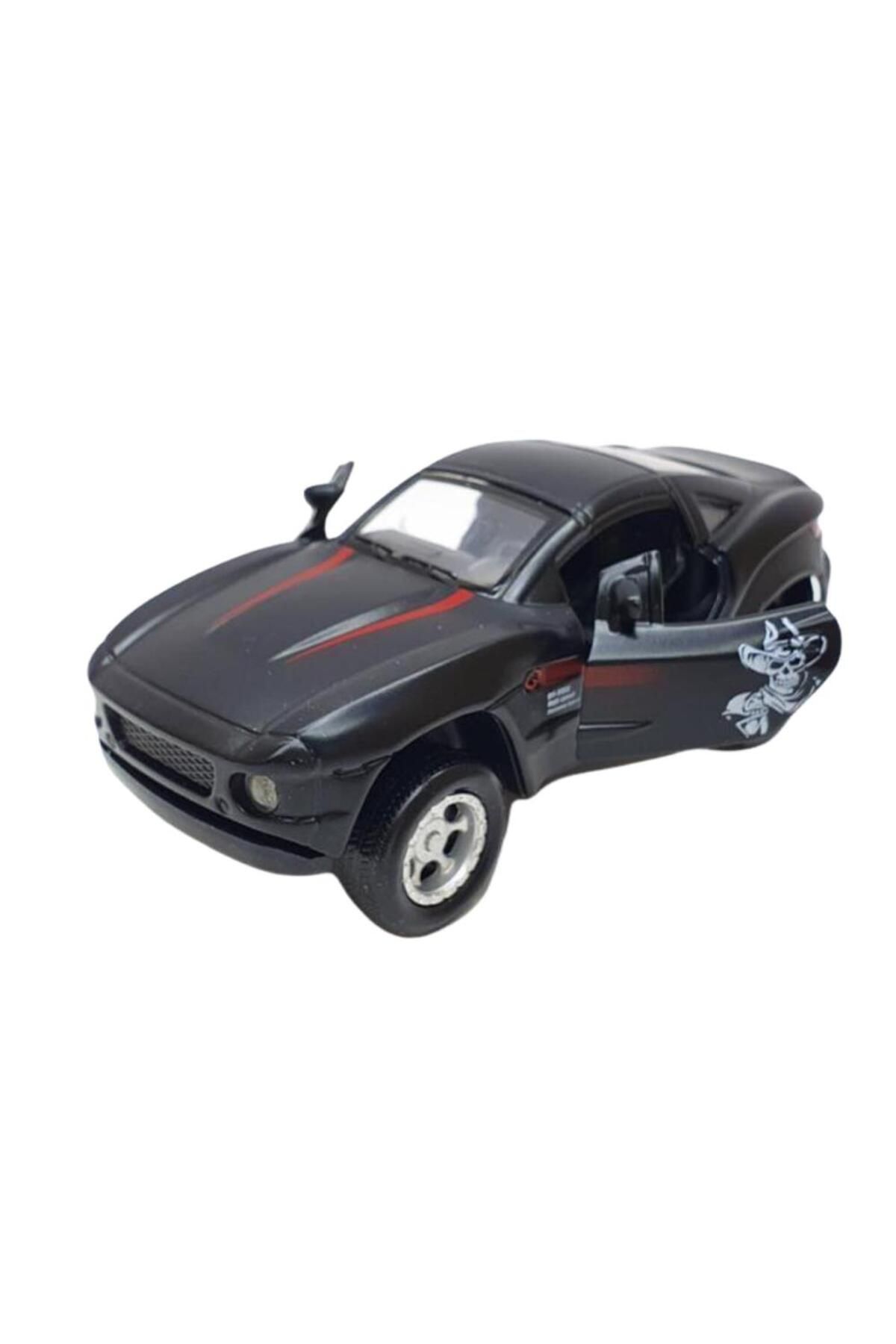Genel Markalar CLZ505 Mustang Çek Bırak Spor Araba - Işıklı Sesli Model -Siyah