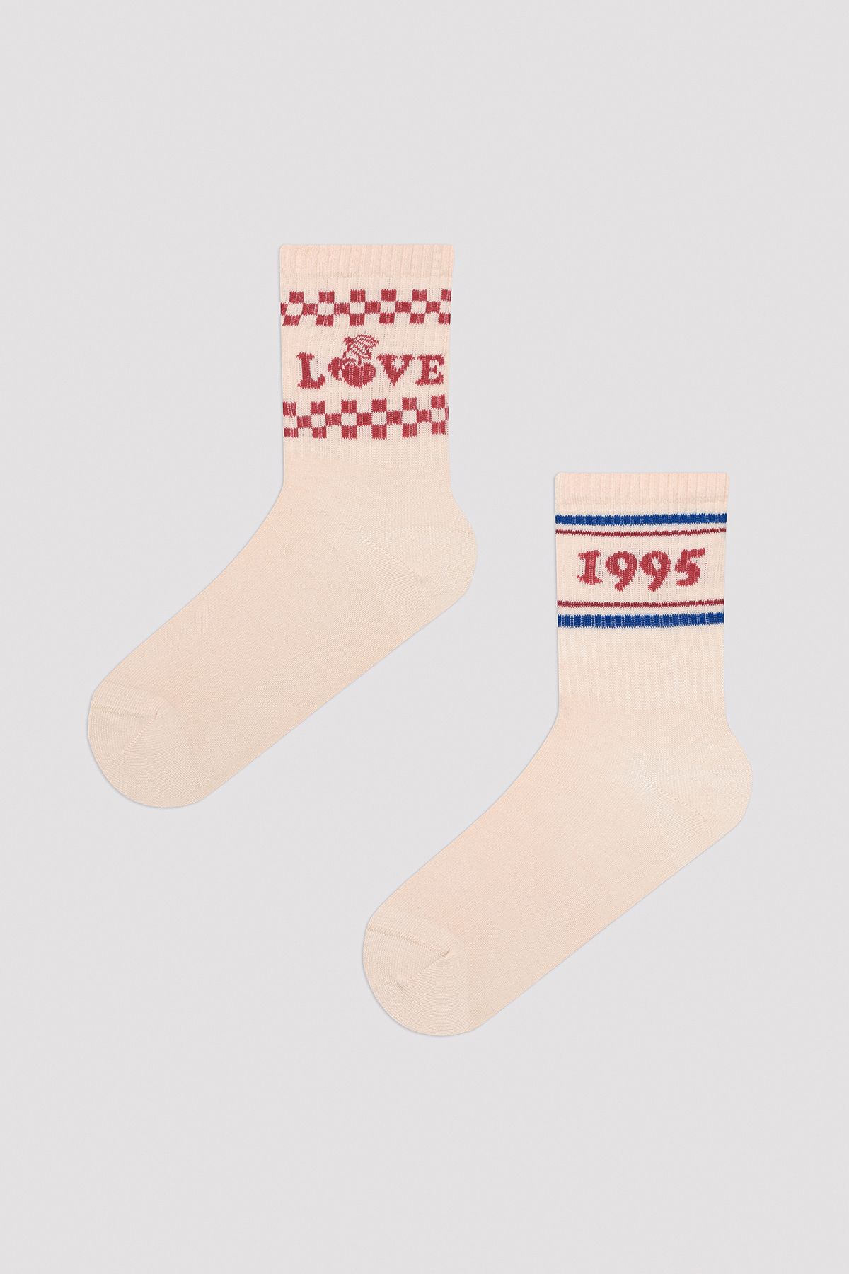 Penti Love 1995 Pembe 2li Soket Çorap