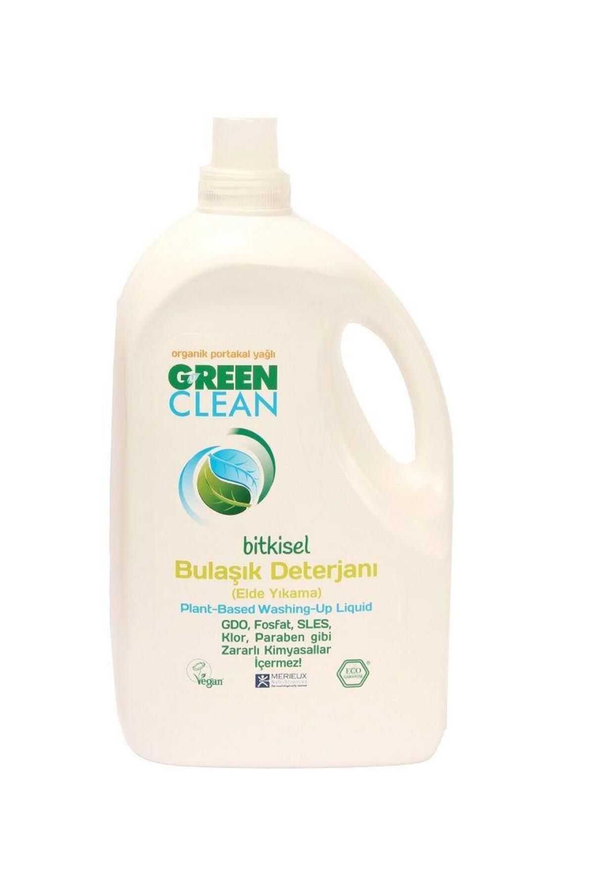 Green Clean Bitkisel Bulaşık Deterjanı Portakal Yağlı 2750 ml