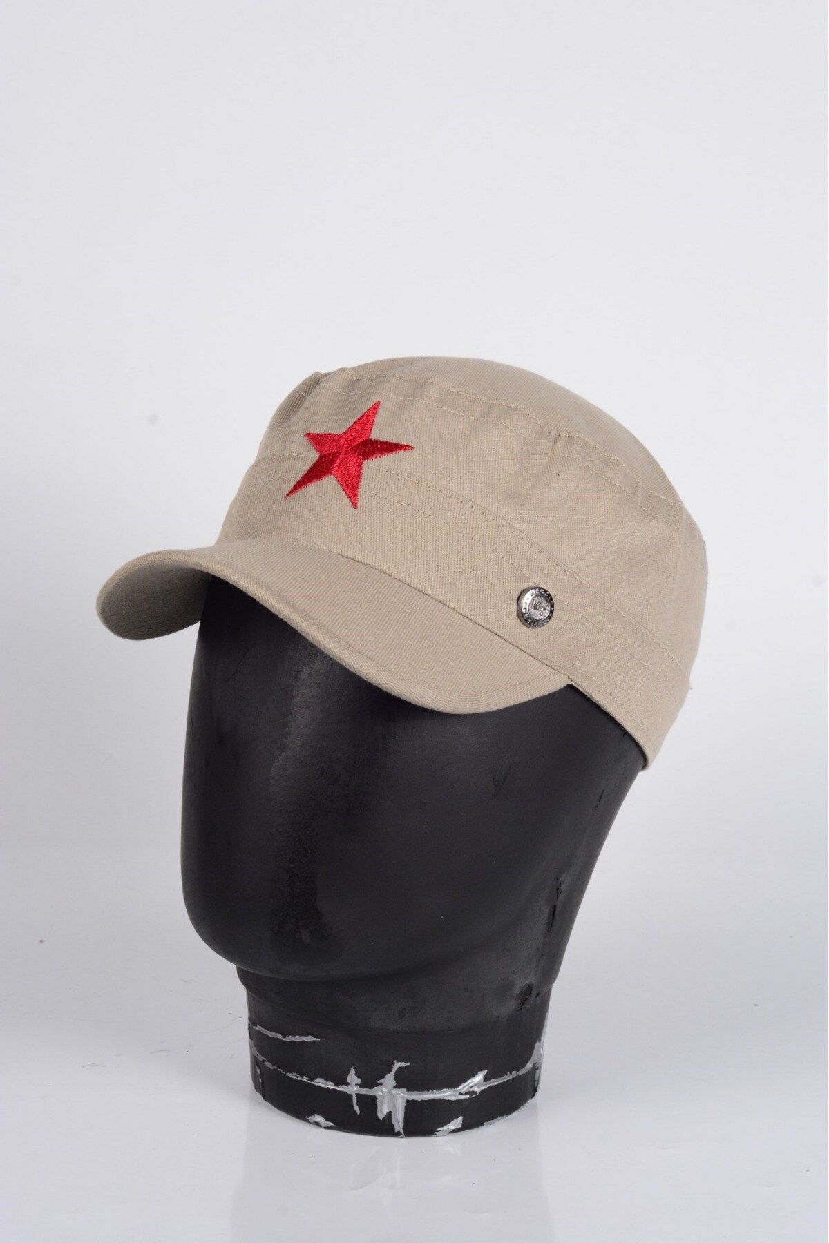 mercantoptan %100 Pamuk Kızıl Yıldızlı Che Guevara, Fidel Castro Şapkası