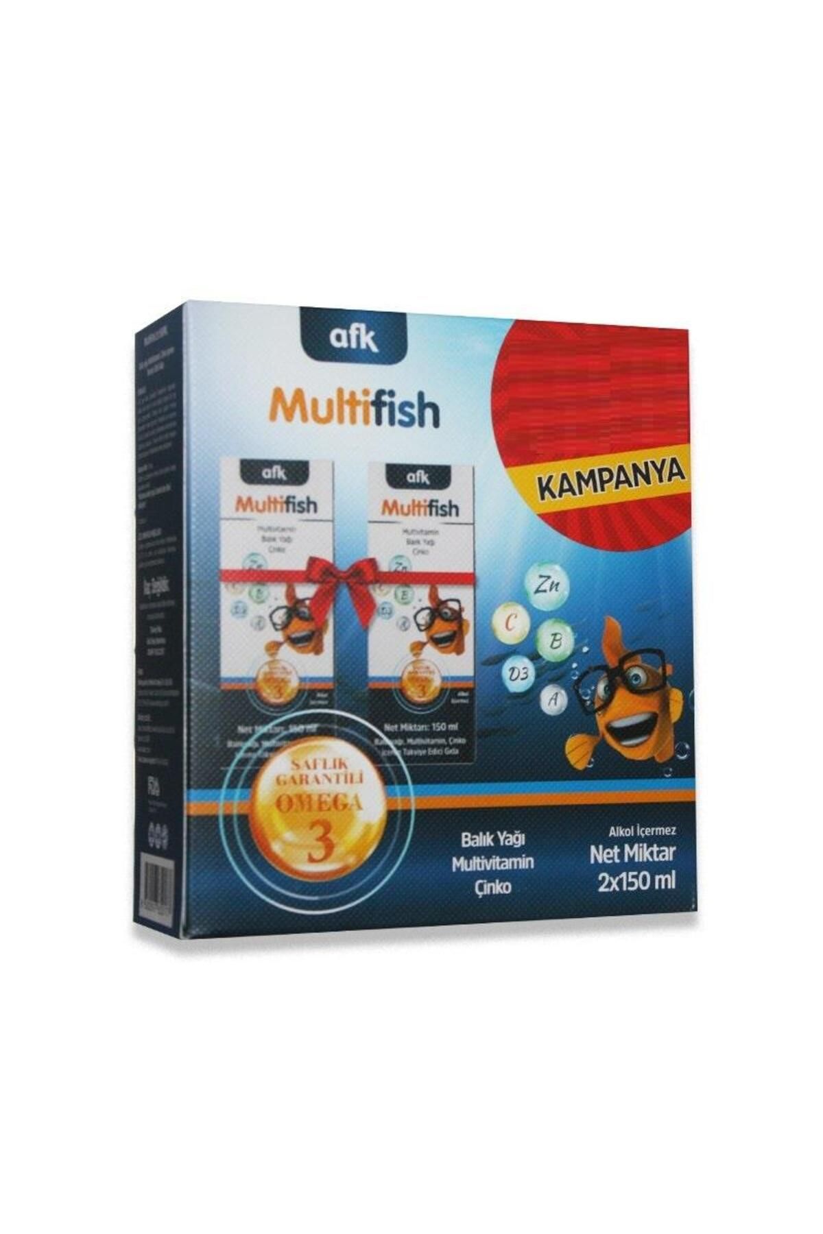 AFK Multifish Şurup 2 Adet X 150 ml
