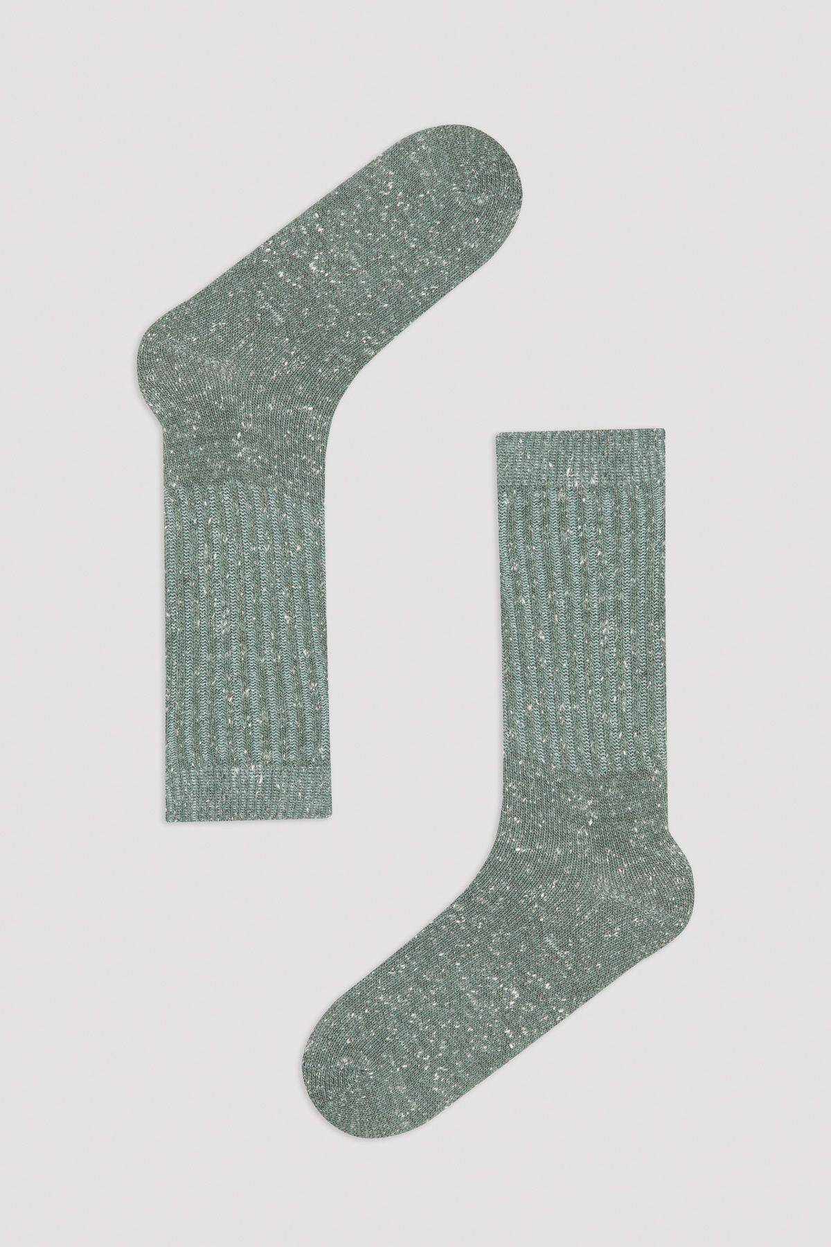 Penti Gri Termal Soket Çorap