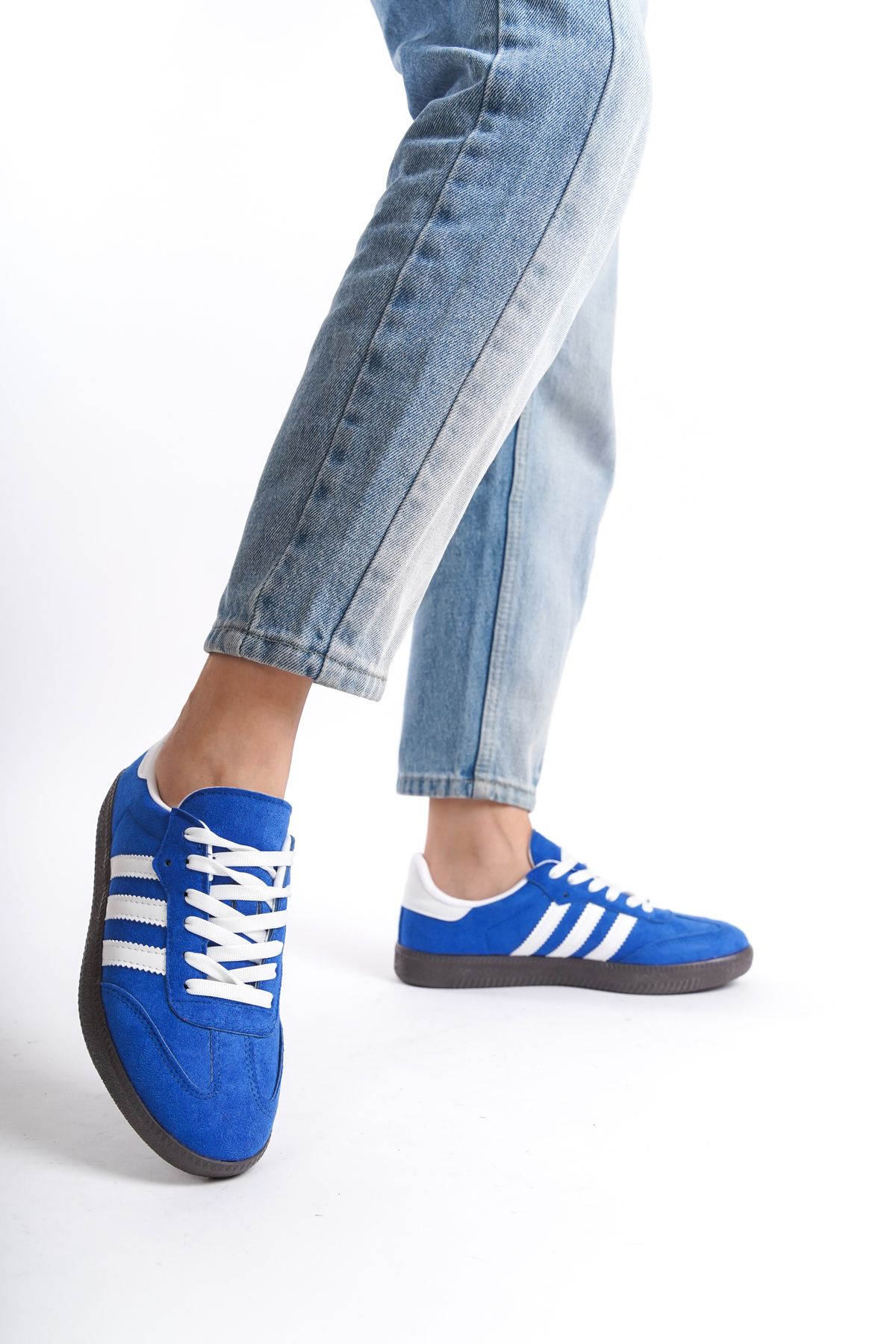 Moda Değirmeni Mavi Kadın Sneaker BG1095-101-0001