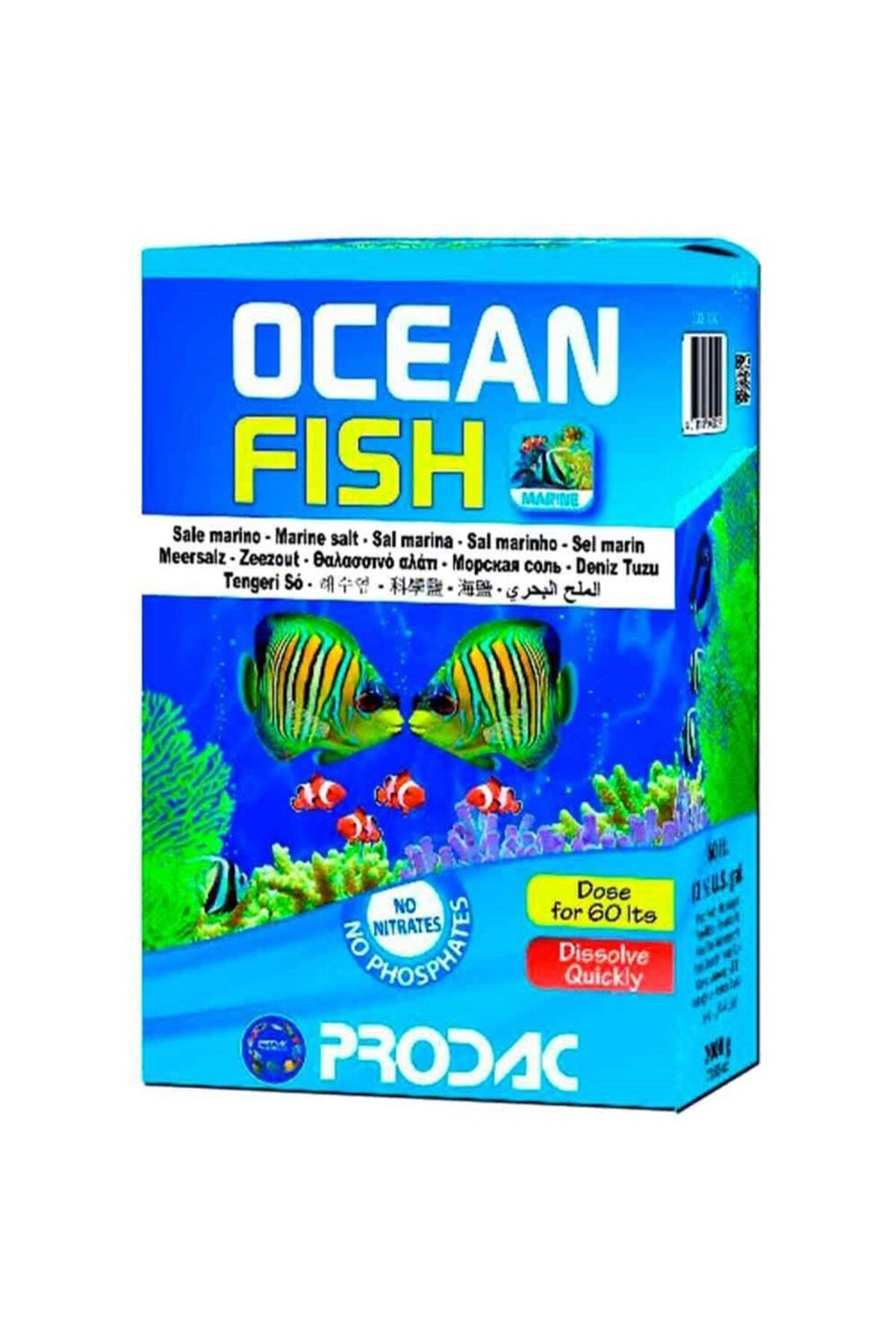 Prodac Ocean Fish 4 Kg Deniz Akvaryumu Tuzu