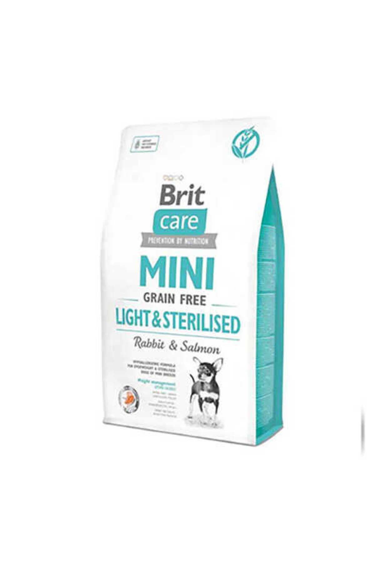 Brit Care Care Tahılsız Tavşanlı Ve Somonlu Light Kısırlaştırılmış Mini Irk Yetişkin Köpek Kuru Maması 2
