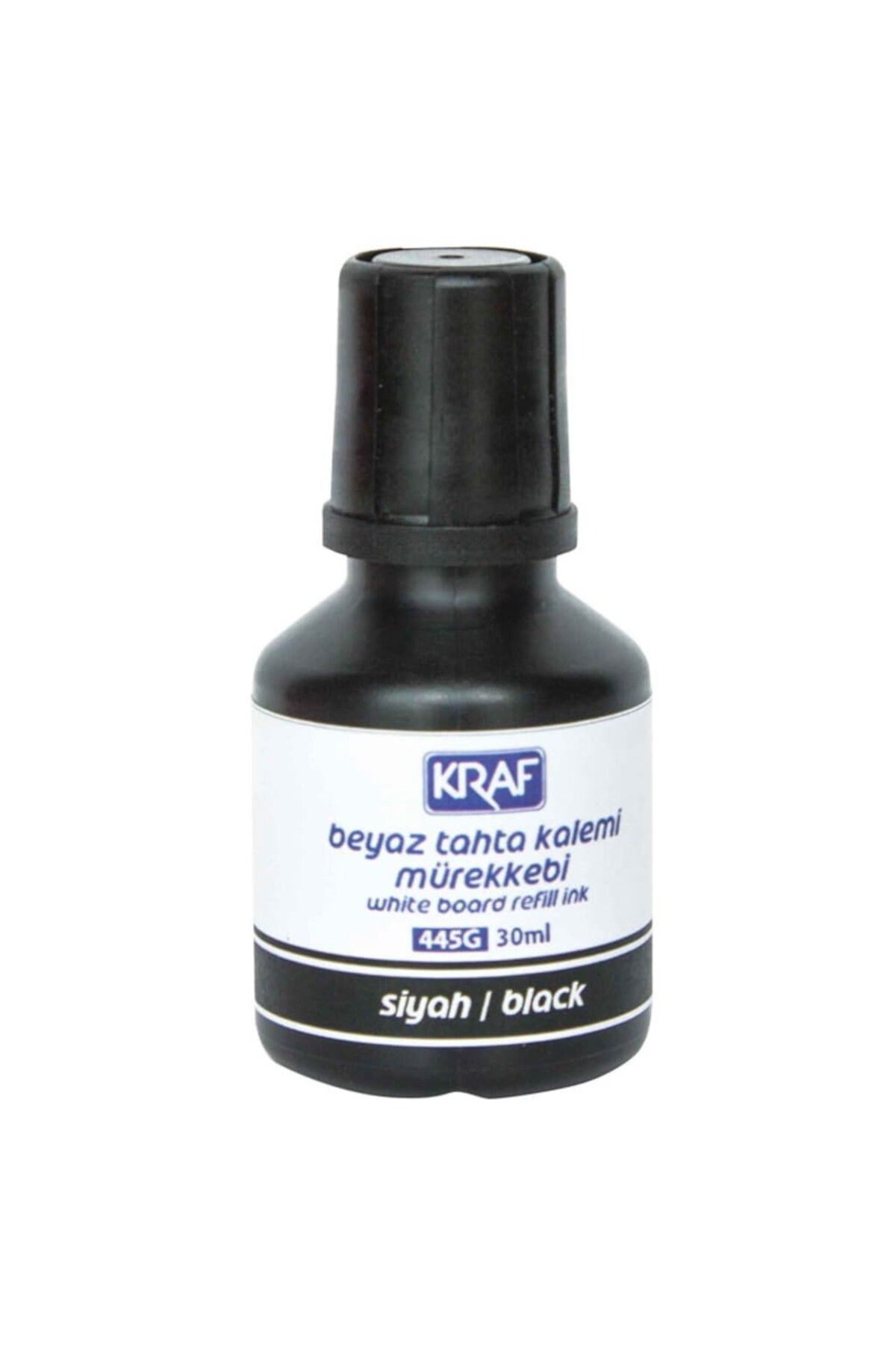 KRAF Beyaz Tahta Kalemi Siyah Mürekkeb 30ml 445g