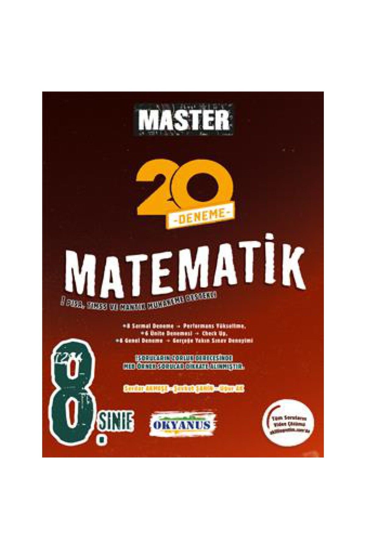 Okyanus Yayınları 8. Sınıf Lgs Master 20 Matematik Deneme